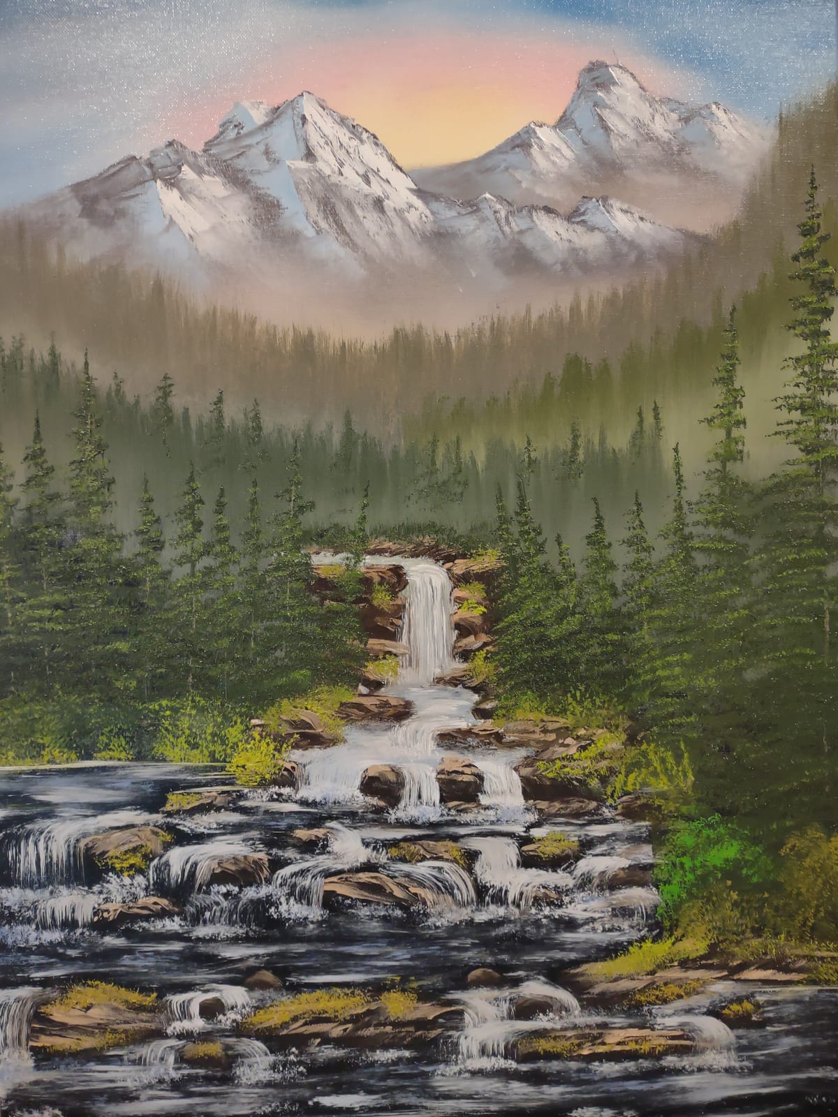 ARTEZA Large Stretched Canvas for Painting, 30 x 40 in, Pack of 2 customer photo 1