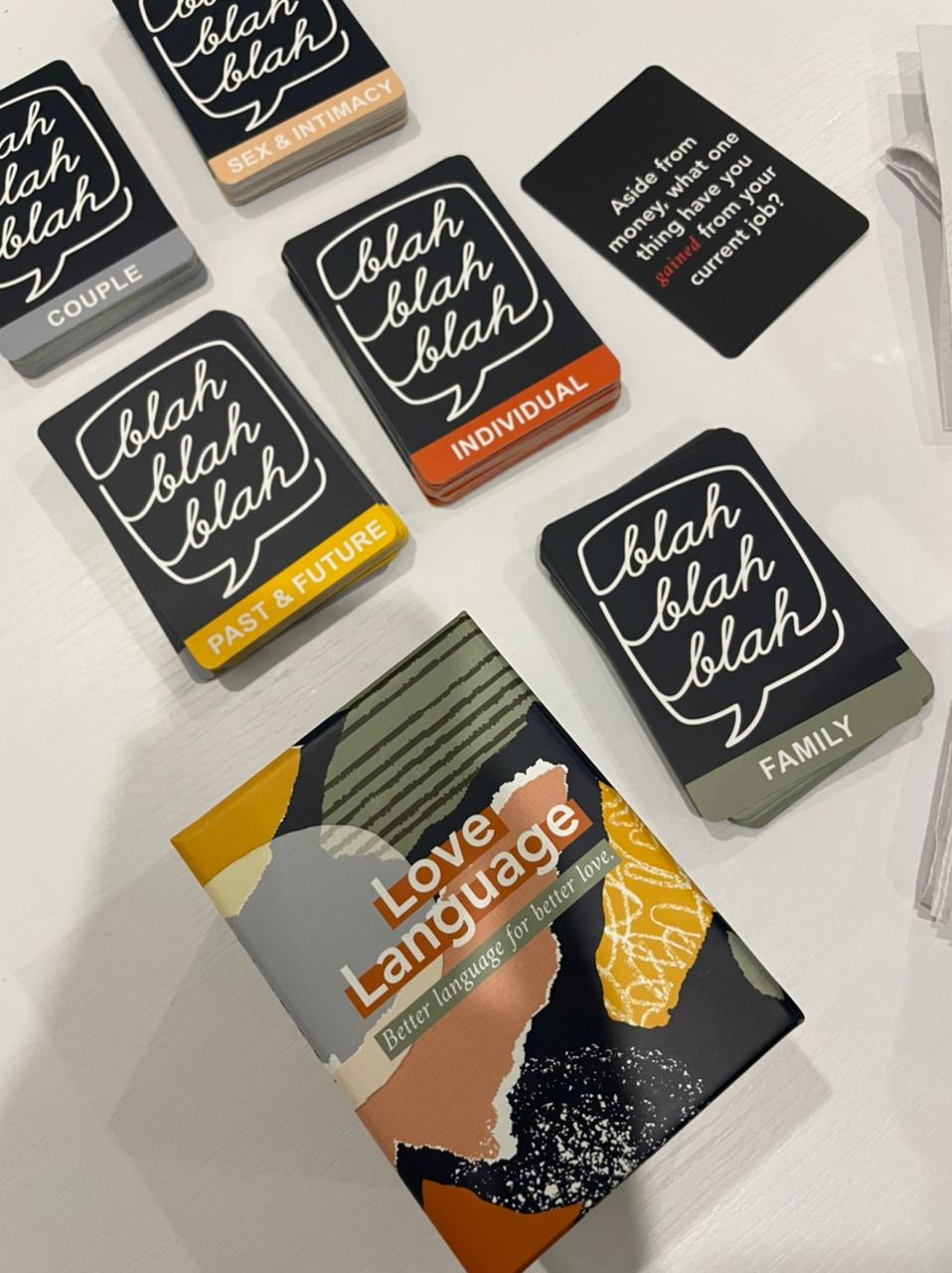 FLUYTCO Love Lingual: The Original Couples Card Game | 150 Conversation Starter Cards for Date Night, Deeper Connection & Relationship Building | Intimacy Game customer photo 2