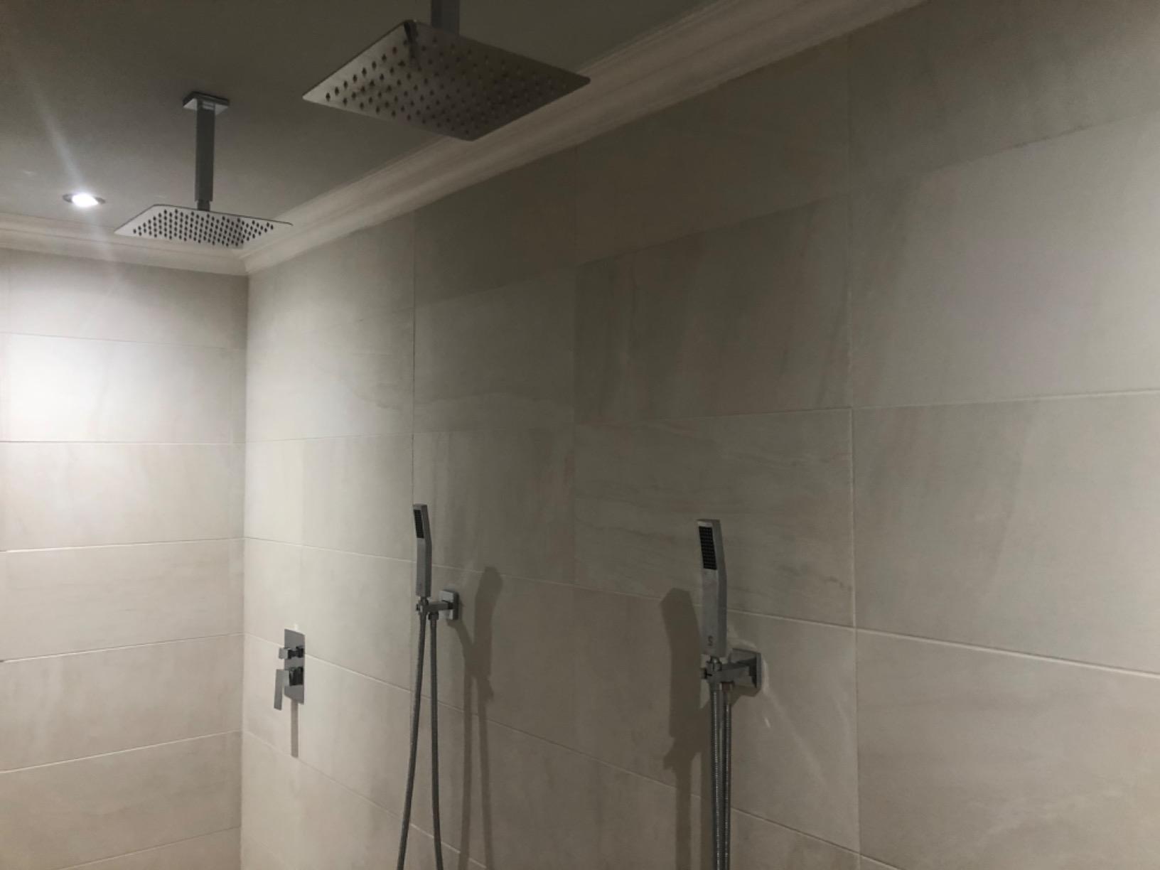 SR SUN RISE 12 Inch Ceiling Mount Rain Shower System,Polished Chrome customer photo 2