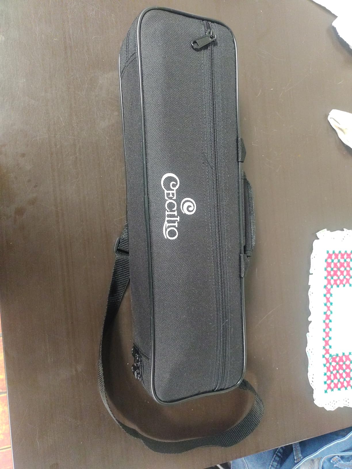 Cecilio Closed Hole C Flute - Musical Instrument, Beginner/Intermediate Flute in Band & Orchestra, Nickel customer photo 2