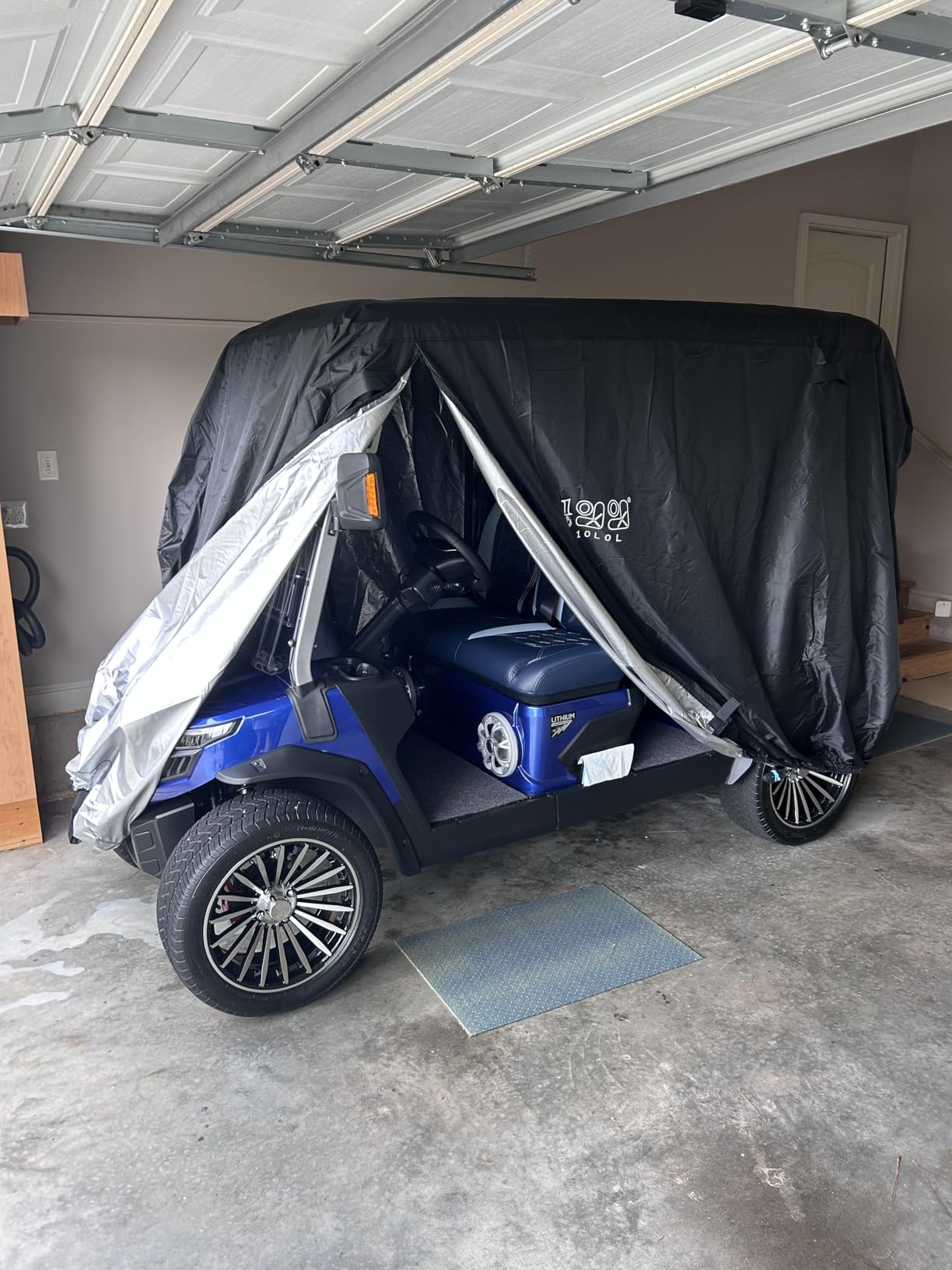 10L0L Golf Cart Cover 2/4/6 Passenger for Yamaha EZGO Club Car Covers customer photo 1