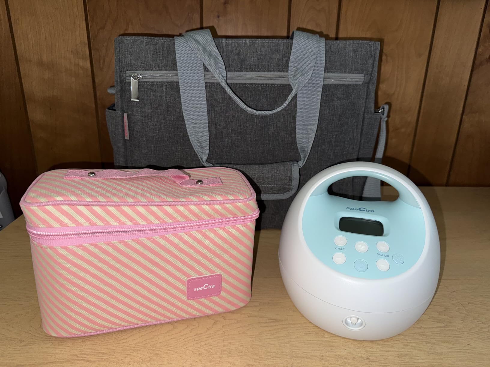 Spectra Baby S1 Plus Electric Breast Milk Pump with Tote, Bottles & Cooler customer photo 2