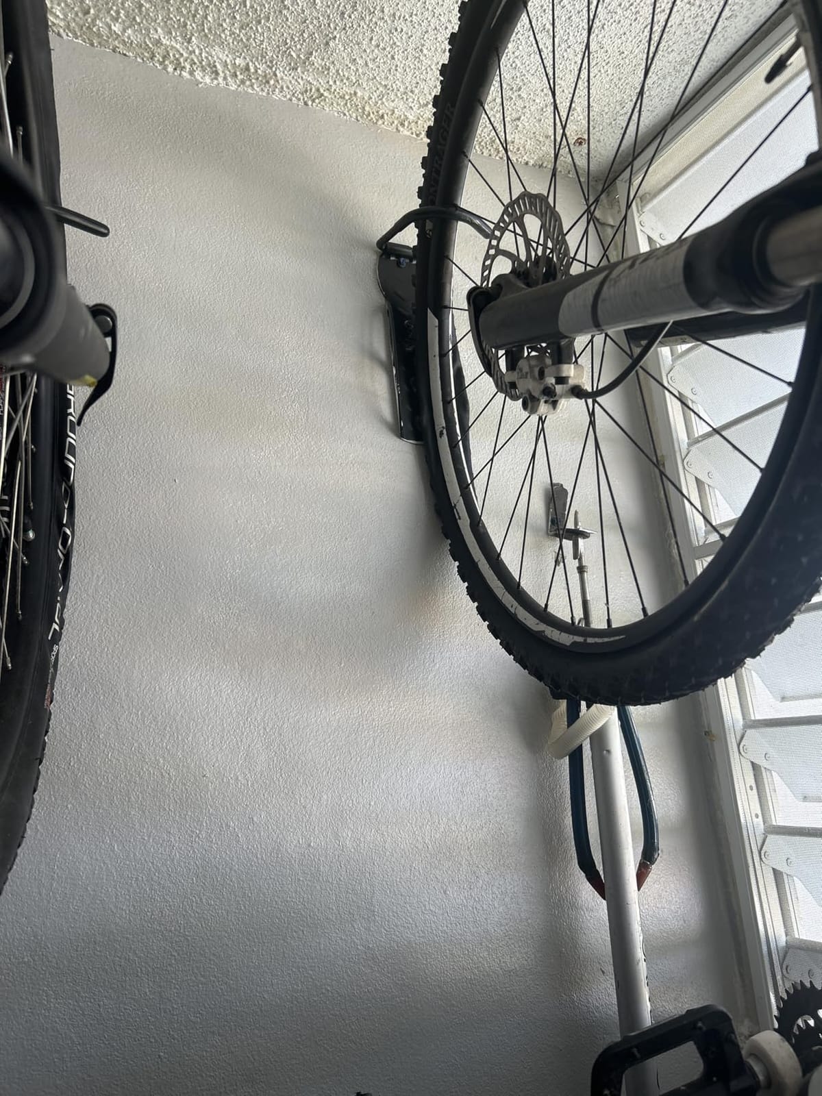 Wallmaster Bike Storage Rack for Garage, Wall Mount Bicycles Hanger | 2-Pack Bike Storage System Vertical Bike Hooks customer photo 2