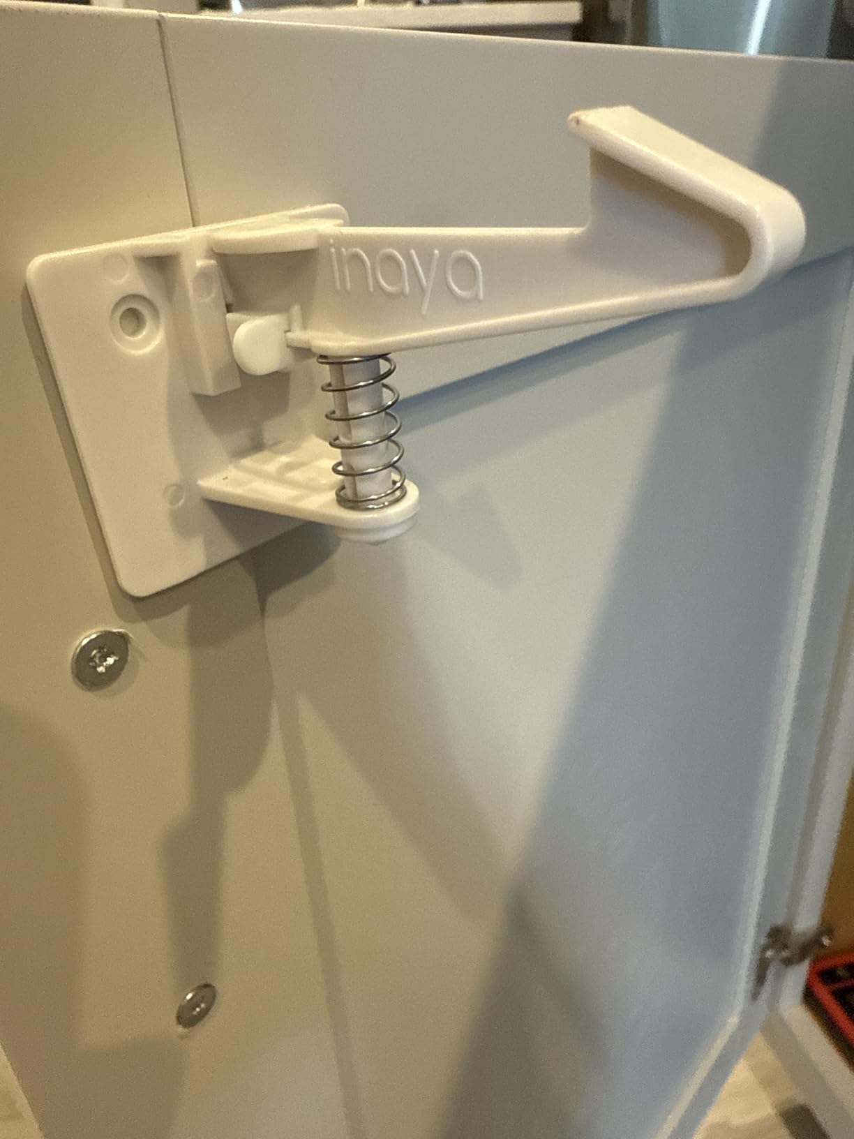 Inaya Cabinet Locks Baby Proofing (Standard Length) - Child Proof Drawer Locks - Child Safety Cabinet Latches with 3M Adhesive Easy Installation - No Drilling or Extra Screws (8 Pack) customer photo 2
