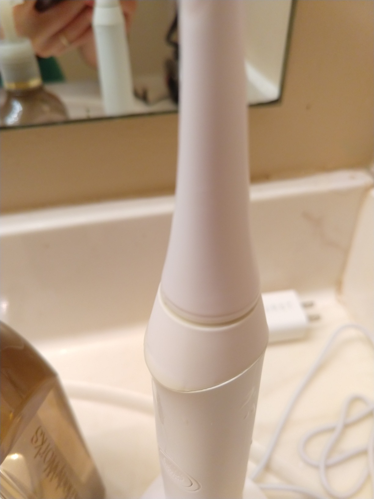 Burst Original Sonic Electric Toothbrush for Adults (White) | Soft Bristle customer photo 2