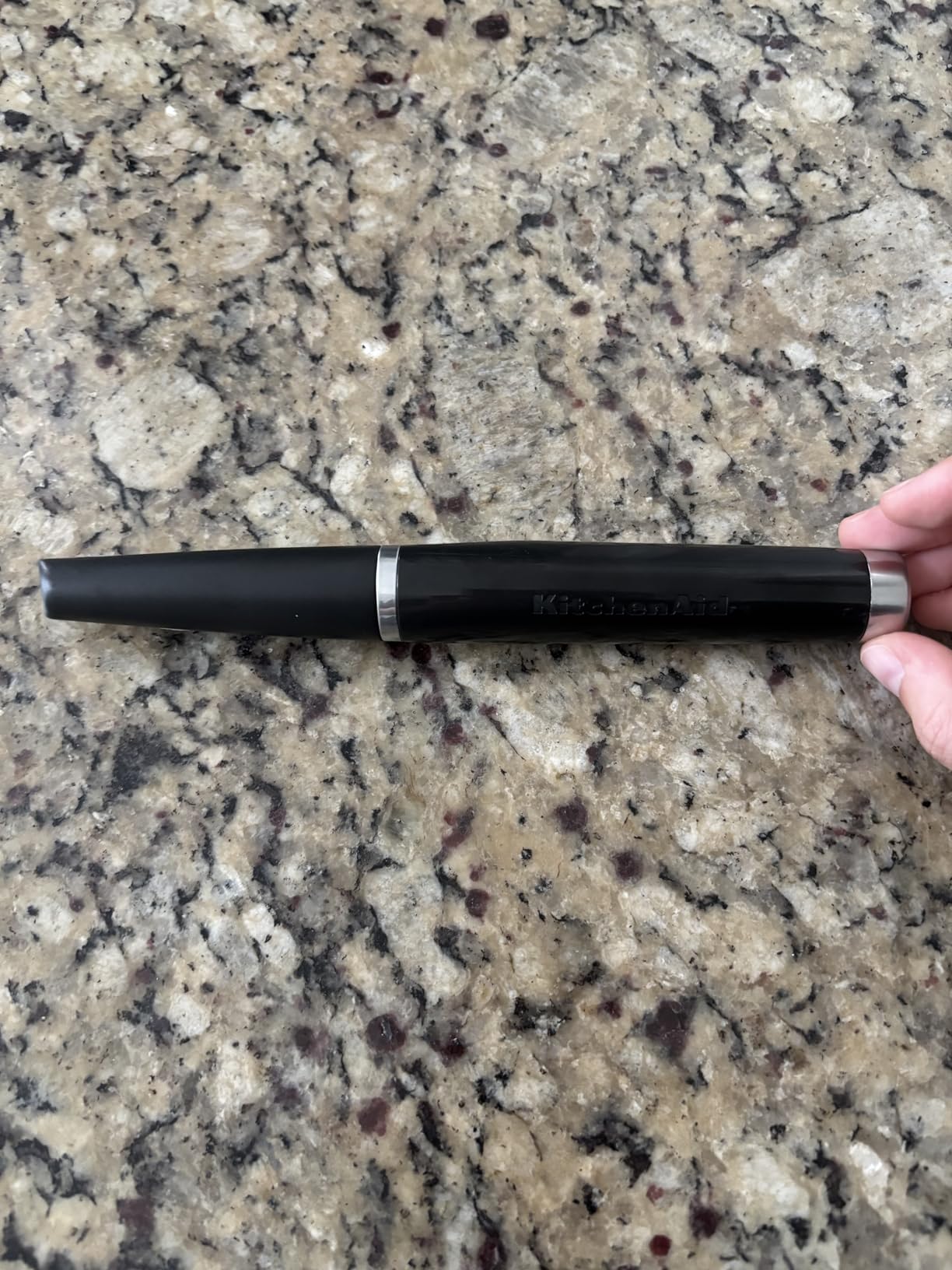 KitchenAid Classic Euro Peeler, 8.6 inches, Black customer photo 2
