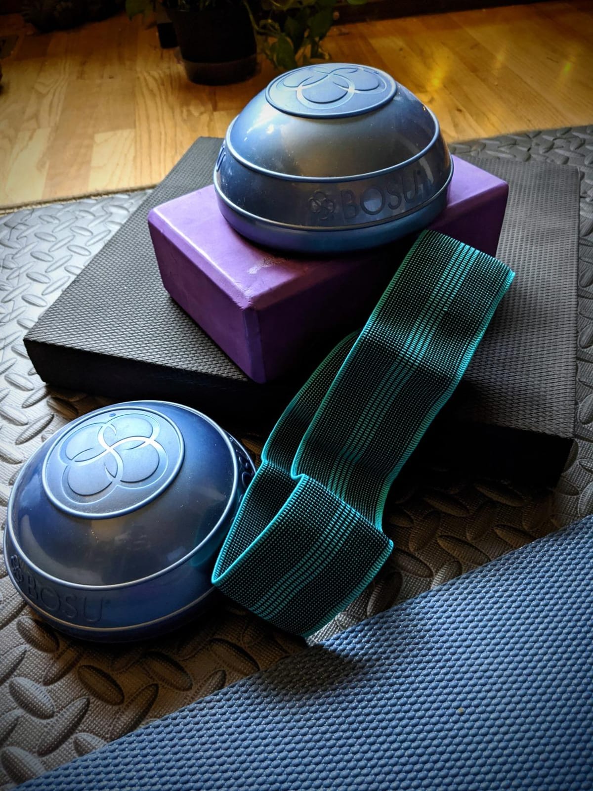 BOSU 6.5-Inch Balance Pods for Core Training and Stability, 2 Pack customer photo 1