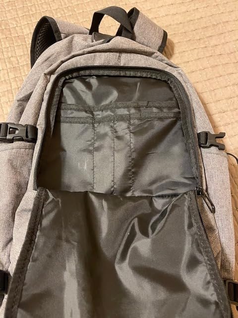 WENIG Anti-Theft Travel Laptop Backpack with USB Charging Port Lock, Water Resistant Slim Work Computer Bag for Men College Bookbags Fits 15.6 Inch Laptop customer photo 1