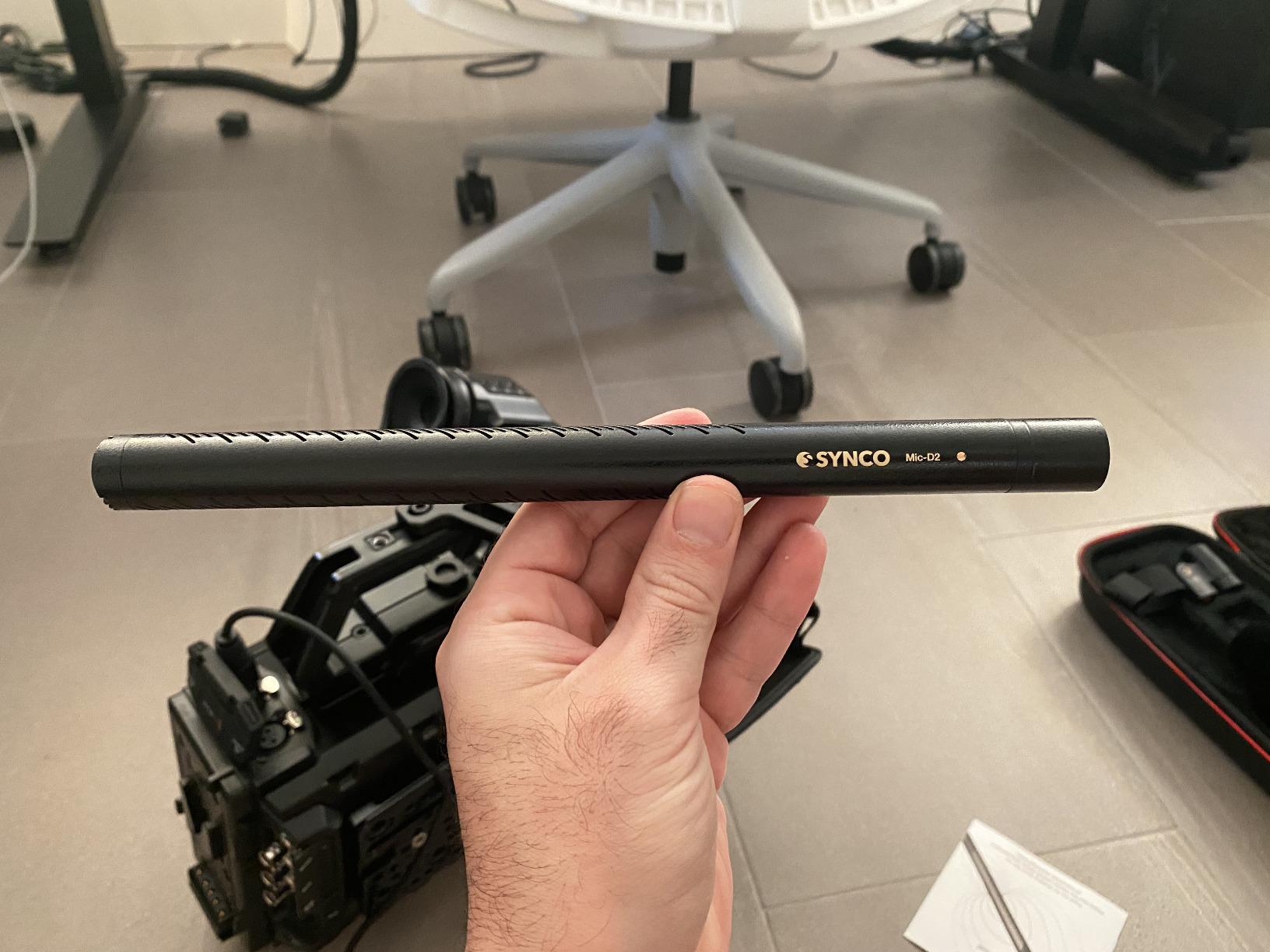 SYNCO D2 Shotgun Microphone, XLR Condenser Boom Mic for Camera customer photo 2