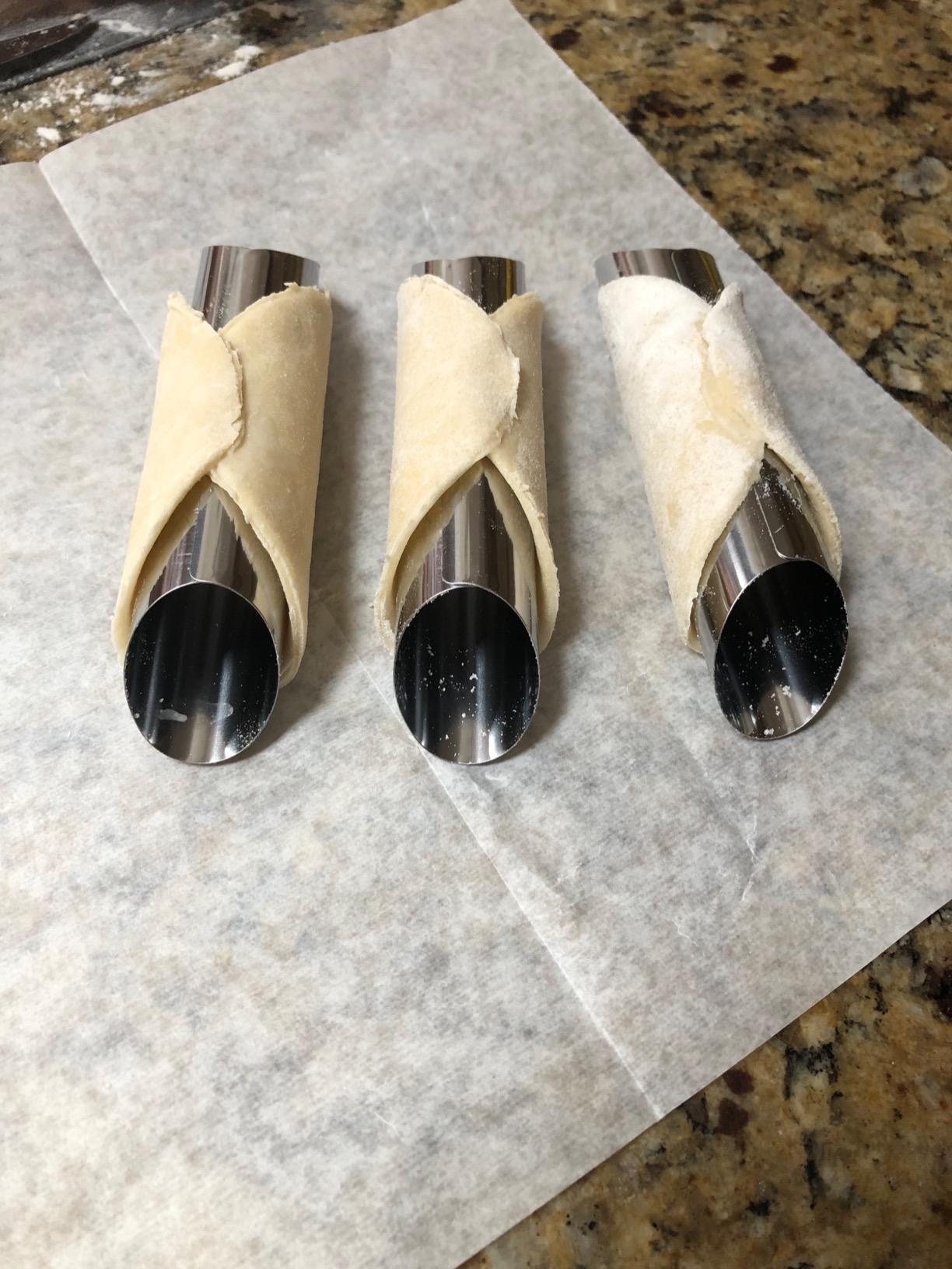 Cream Horn Molds Stainless Steel Cone Tubular Shaped Mold for Cannoli Tubes Croissant (cream cone) customer photo 2