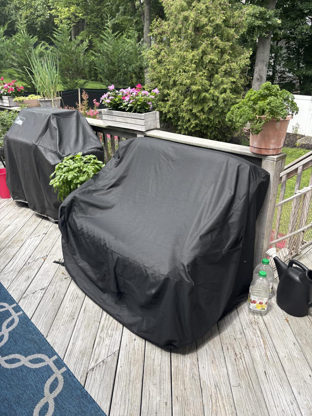 Easy-Going Heavy Duty Outdoor Loveseat Cover, 58Wx32.5Dx31H inch customer photo 2