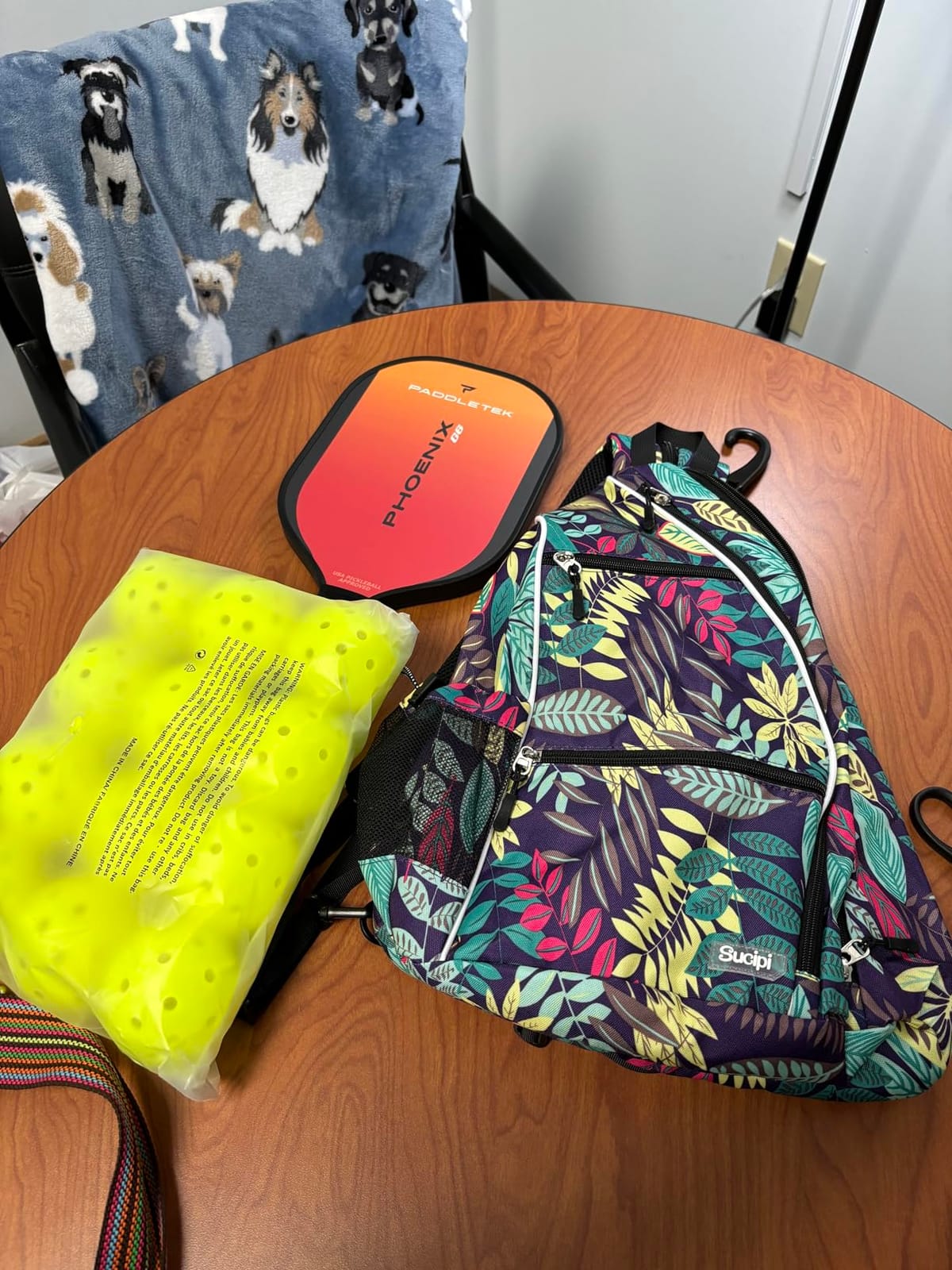 Paddletek Phoenix G6 Pickleball Paddle | Professional Pickleball Paddles with Honeycomb Core, Polycarbonate Surface, Graphite PolyCore & High Tack Performance Grip | USAPA Approved customer photo 1