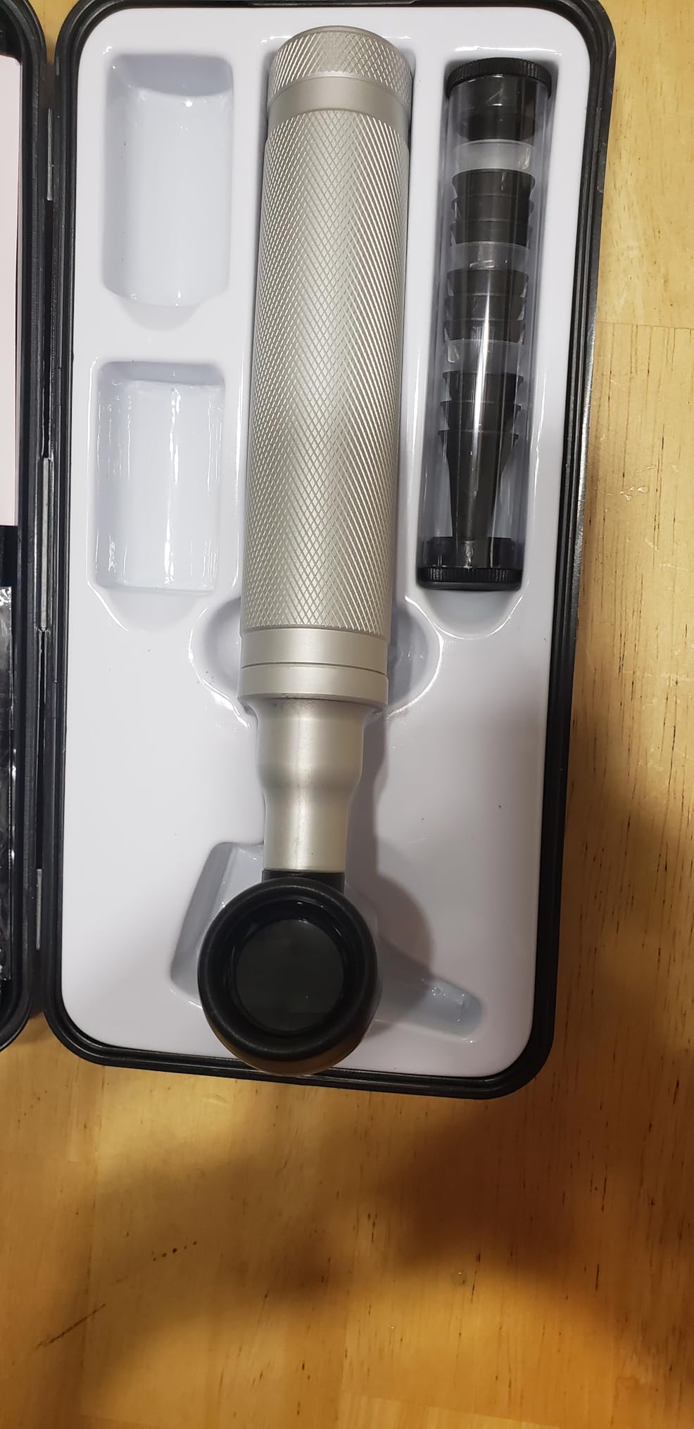 5th Gen Dr Mom Professional Otoscope - Full-Size with Our Largest Lens, Complete with Batteries and Hard Travel Case customer photo 2