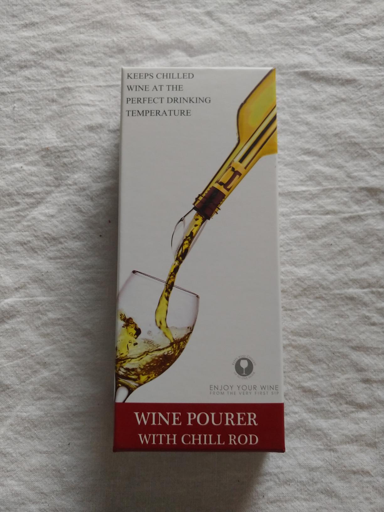 YouYah Wine Chiller Stick 3-in-1 Stainless Steel Wine Bottle Cooler Stick,Rapid Iceless Wine Chilling Rod with Aerator and Pourer,Wine Gift customer photo 1
