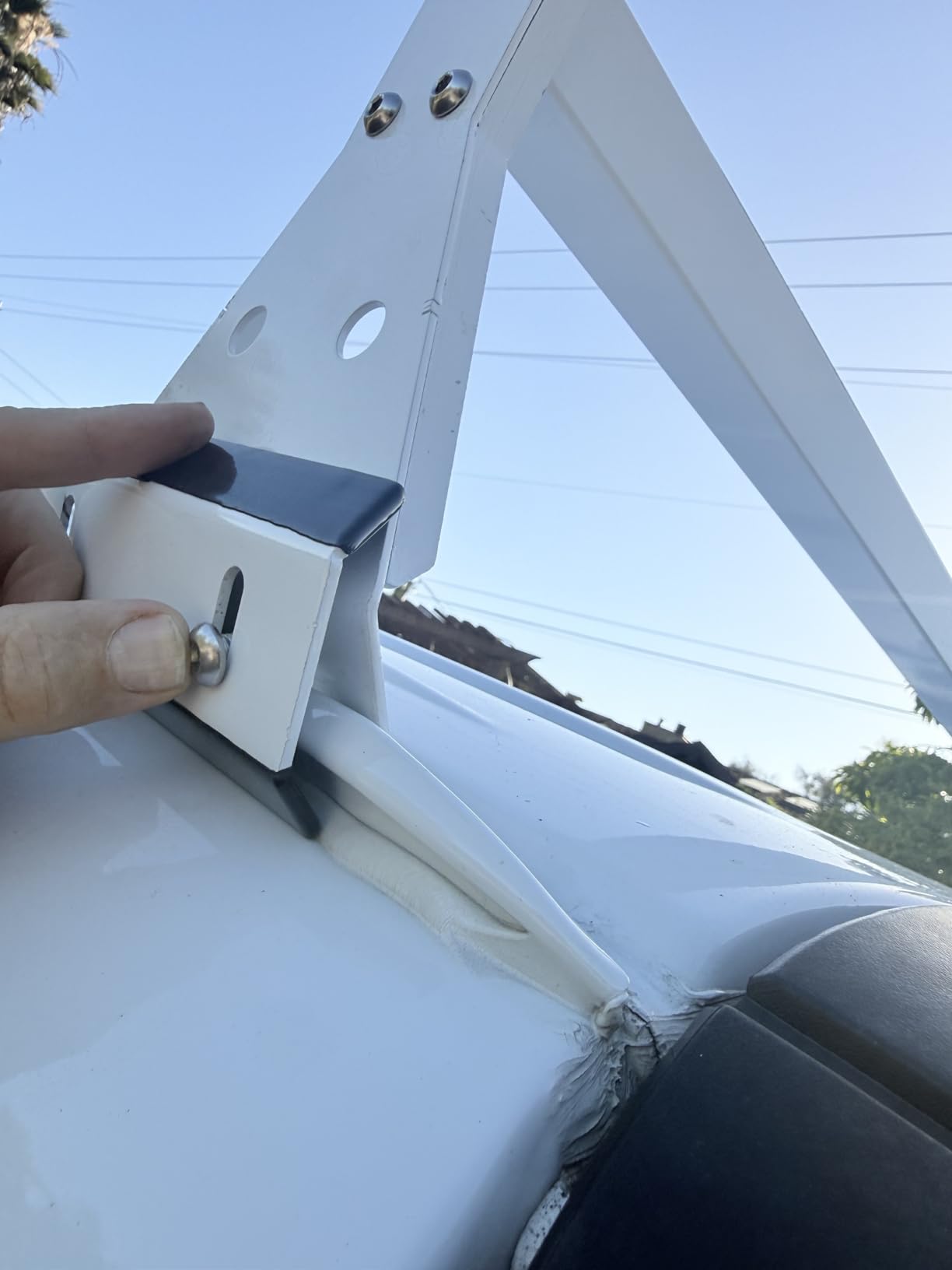 ECOTRIC 59in Roof Racks Compatible with 1996-Up Chevy Express GMC Savana customer photo 2