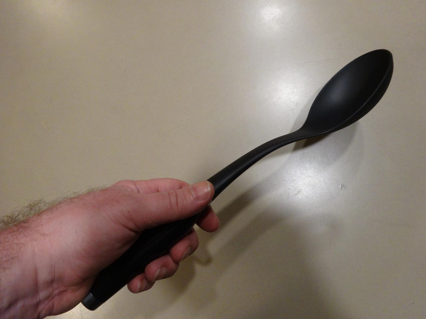 KitchenAid KE003OHOBA Classic Basting Spoon, One Size, Black customer photo 2