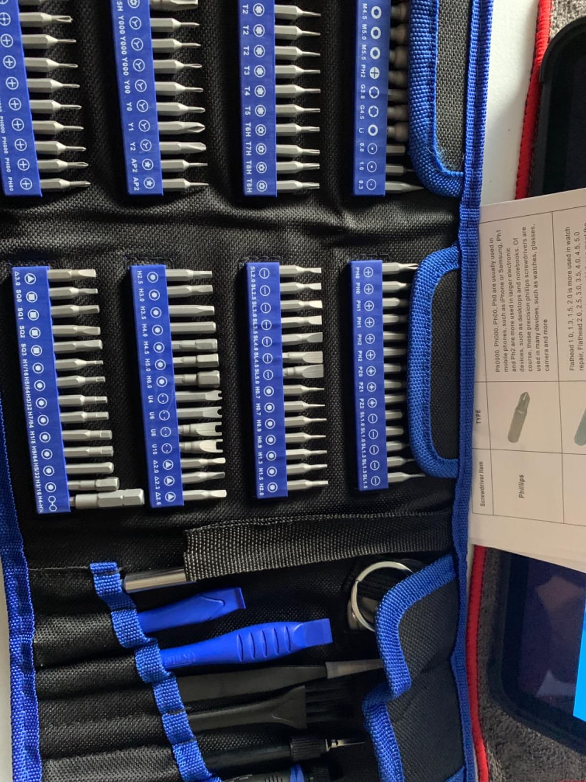 Kaisi 136 in 1 Electronics Repair Tool Kit Professional Precision Screwdriver Set customer photo 1