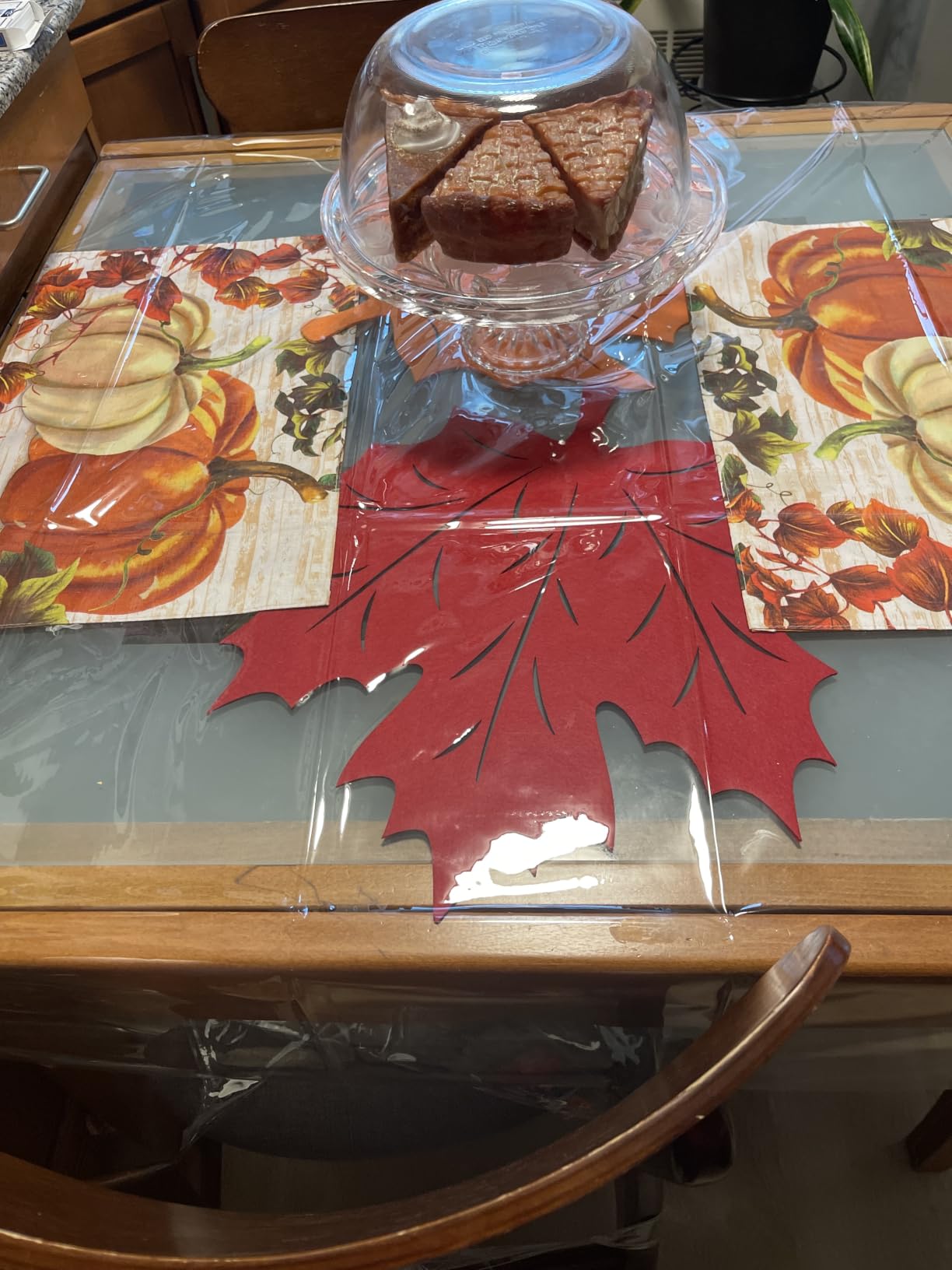 Walrus Clear Vinyl Tablecloth Protector Waterproof/Oil-Proof Plastic Rectangle Transparent Sheet Table Cover 54X84 Inch customer photo 1