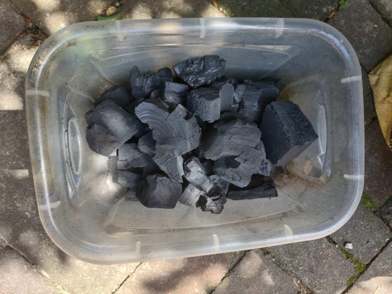 Natural Premium Restaurant Extra Large Lump Charcoal Made from White Quebracho Wood for Grilling and Smoking (33lb) customer photo 1