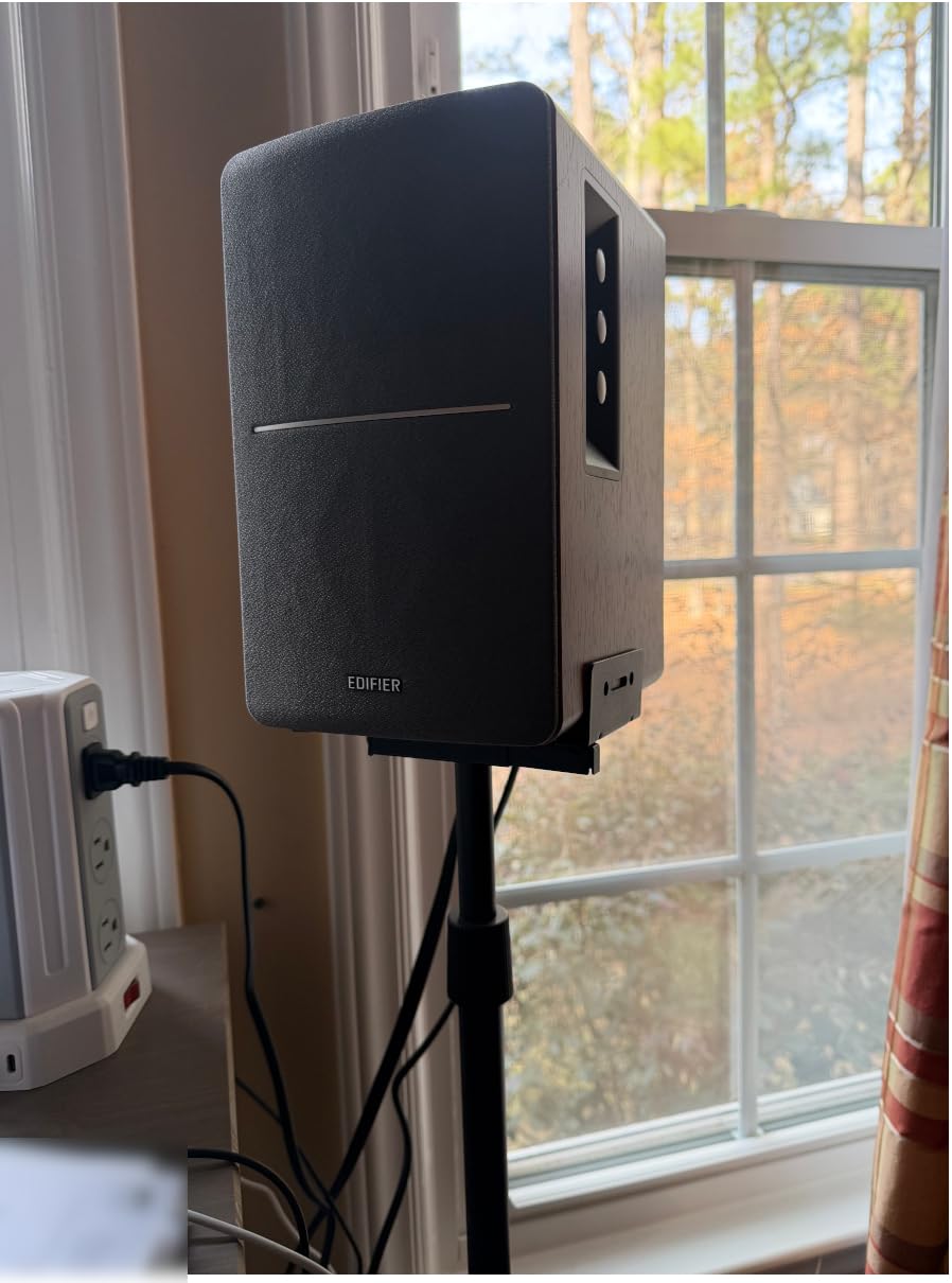 PERLESMITH Universal Floor Speaker Stands for Surround Sound up to 22 lbs | Bookshelf Speaker Stand 27.56, 45