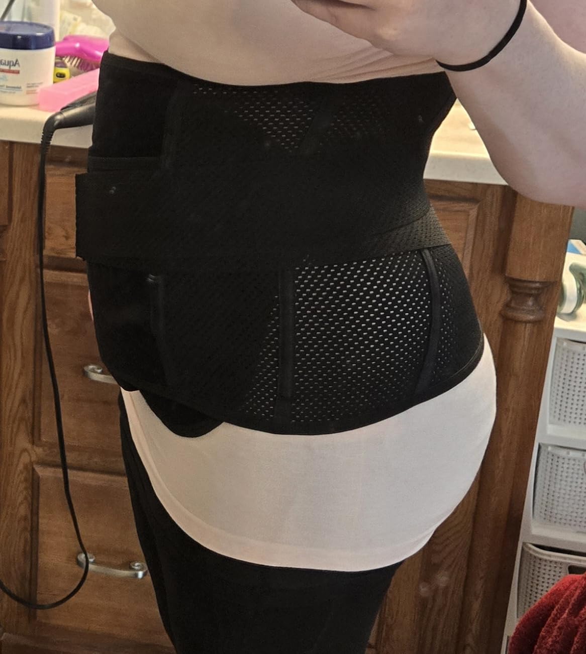 Postpartum Girdle C-Section Recovery Belt Belly Wrap Belly Band customer photo 2