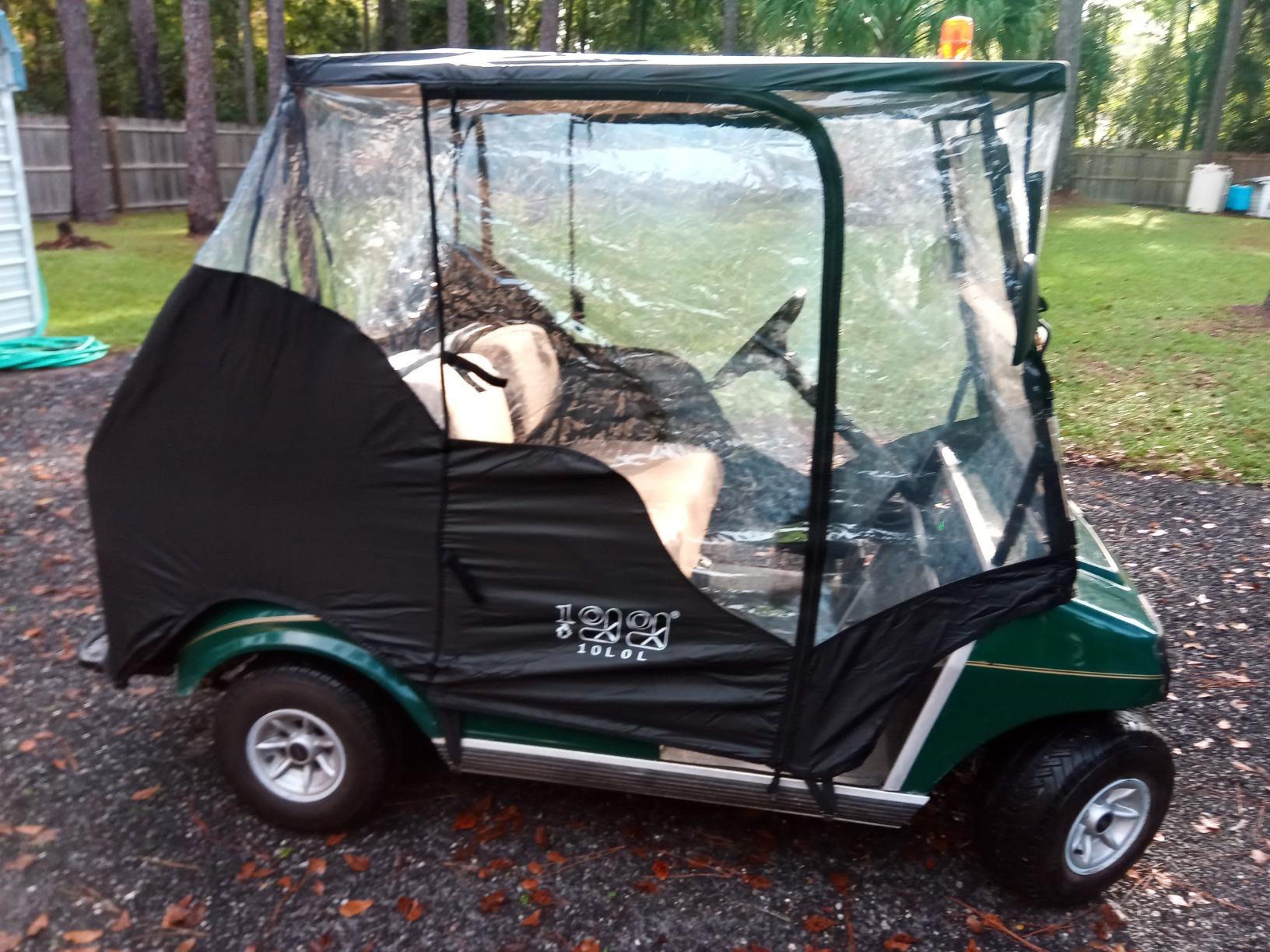 10L0L Golf Cart Enclosure for 2 Passenger EZGO TXT & RXV, 59