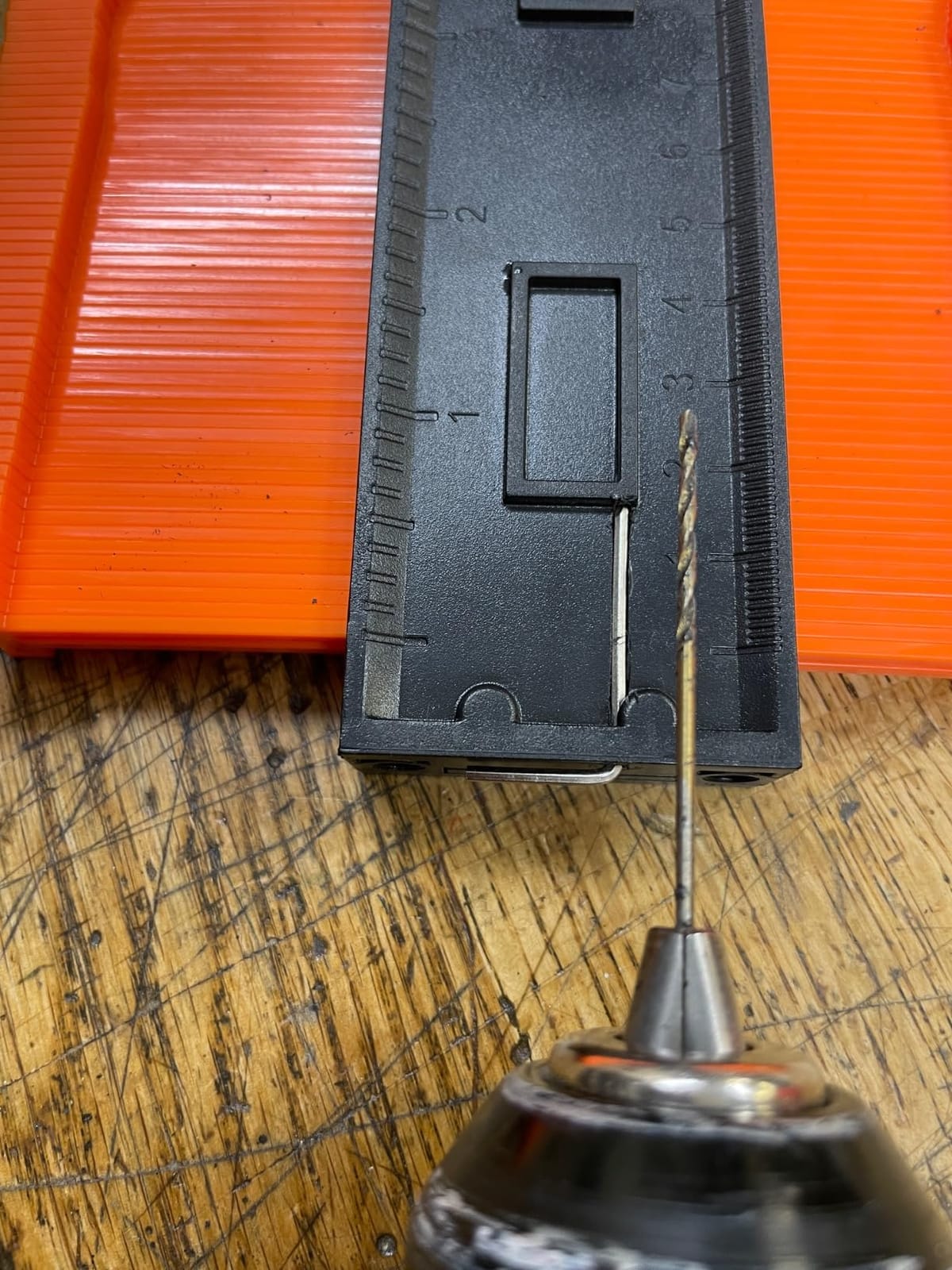 Saker Contour Gauge Profile Tool with Adjustable Lock 10 Inch Orange customer photo 1
