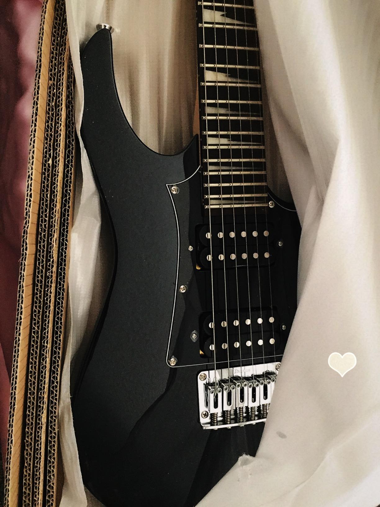 Ibanez GRGM21 GIO Mikro Electric Guitar, Blue Burst | Travel guitar with 24 frets, dual humbuckers and maple fretboard customer photo 1