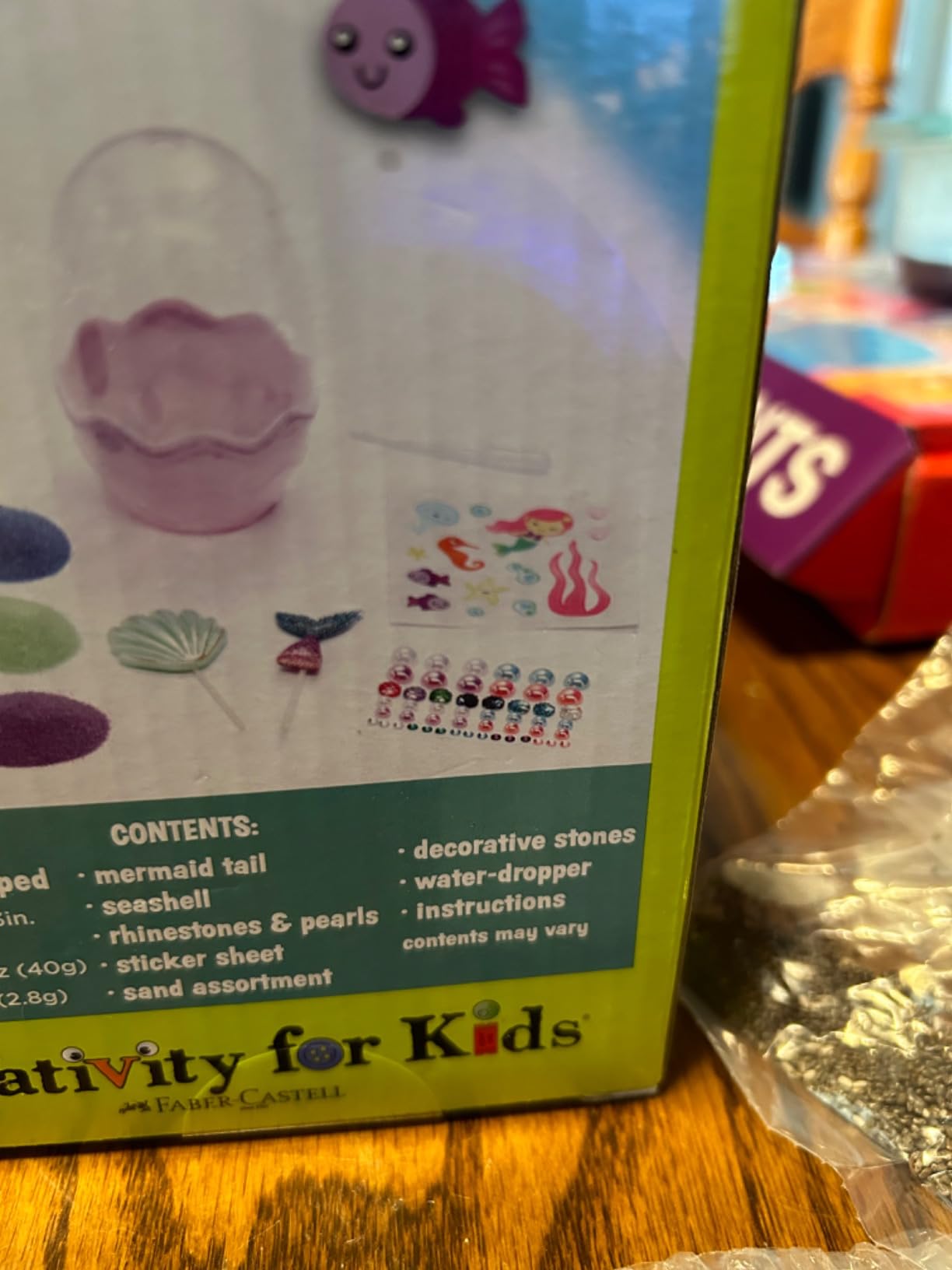Creativity for Kids Mini Garden: Mermaid Terrarium Kit - Mermaid Gifts for Girls, Crafts and Toys, Stocking Stuffers for Kids (Ages 6+) customer photo 2