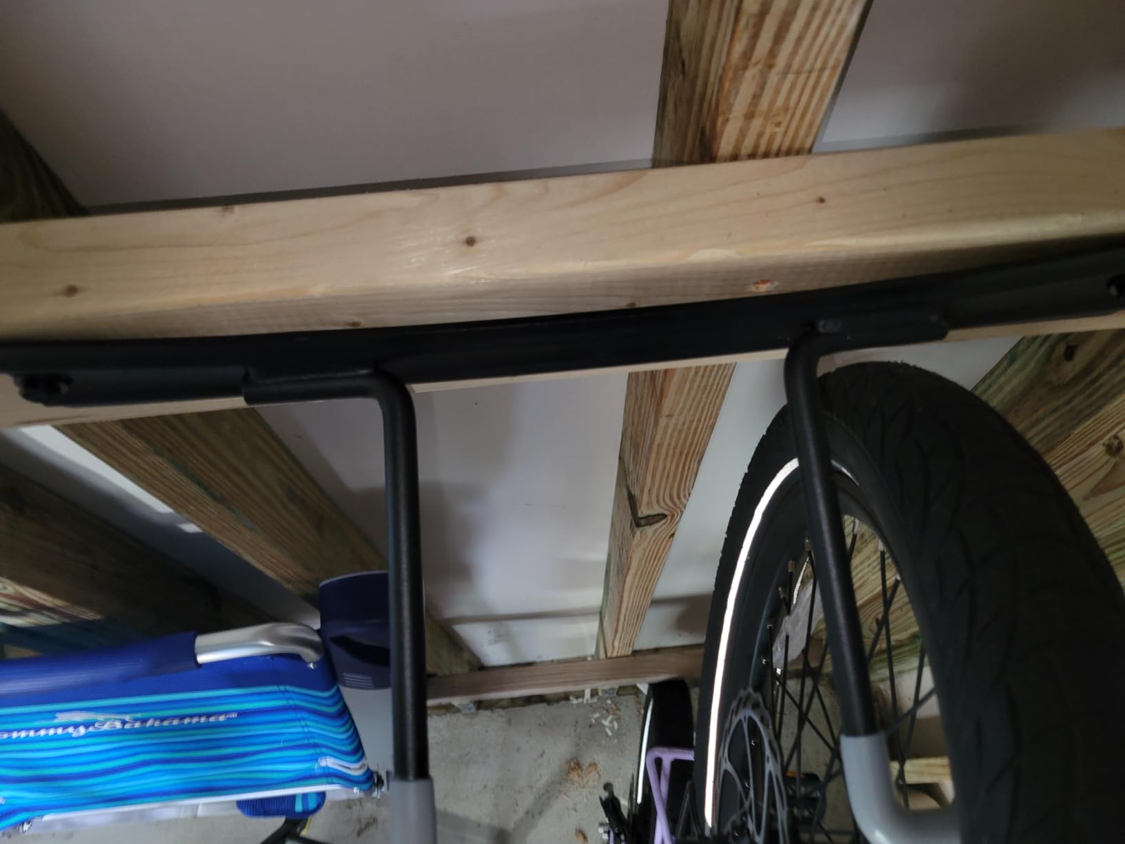 StoreYourBoard Fat Tire Bike Rack, Wall Mount Bike Storage, Holds 2 Bikes customer photo 1