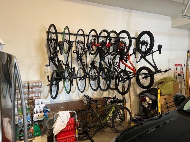 StoreYourBoard Fat Tire Bike Rack, Wall Mount Bike Storage, Holds 2 Bikes customer photo 2