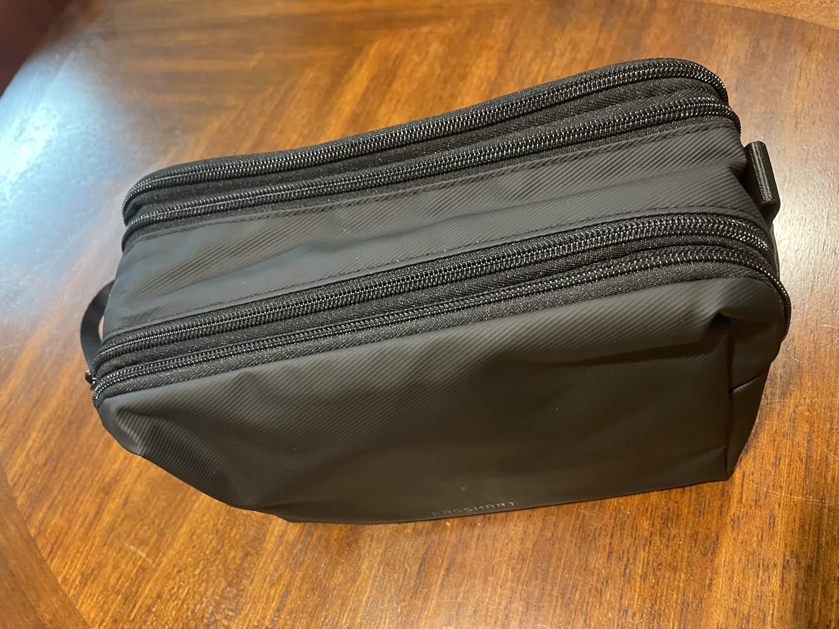 BAGSMART Toiletry Bag for Men, Travel Toiletry Organizer Dopp Kit Water-resistant Shaving Bag for Toiletries Accessories, Door Room Essentials, Black-medium customer photo 2