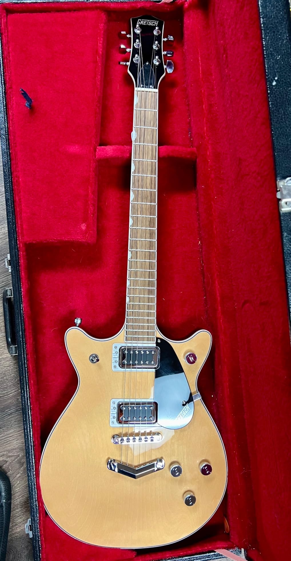Gretsch G5222 Electromatic Double Jet - Aged Natural customer photo 1