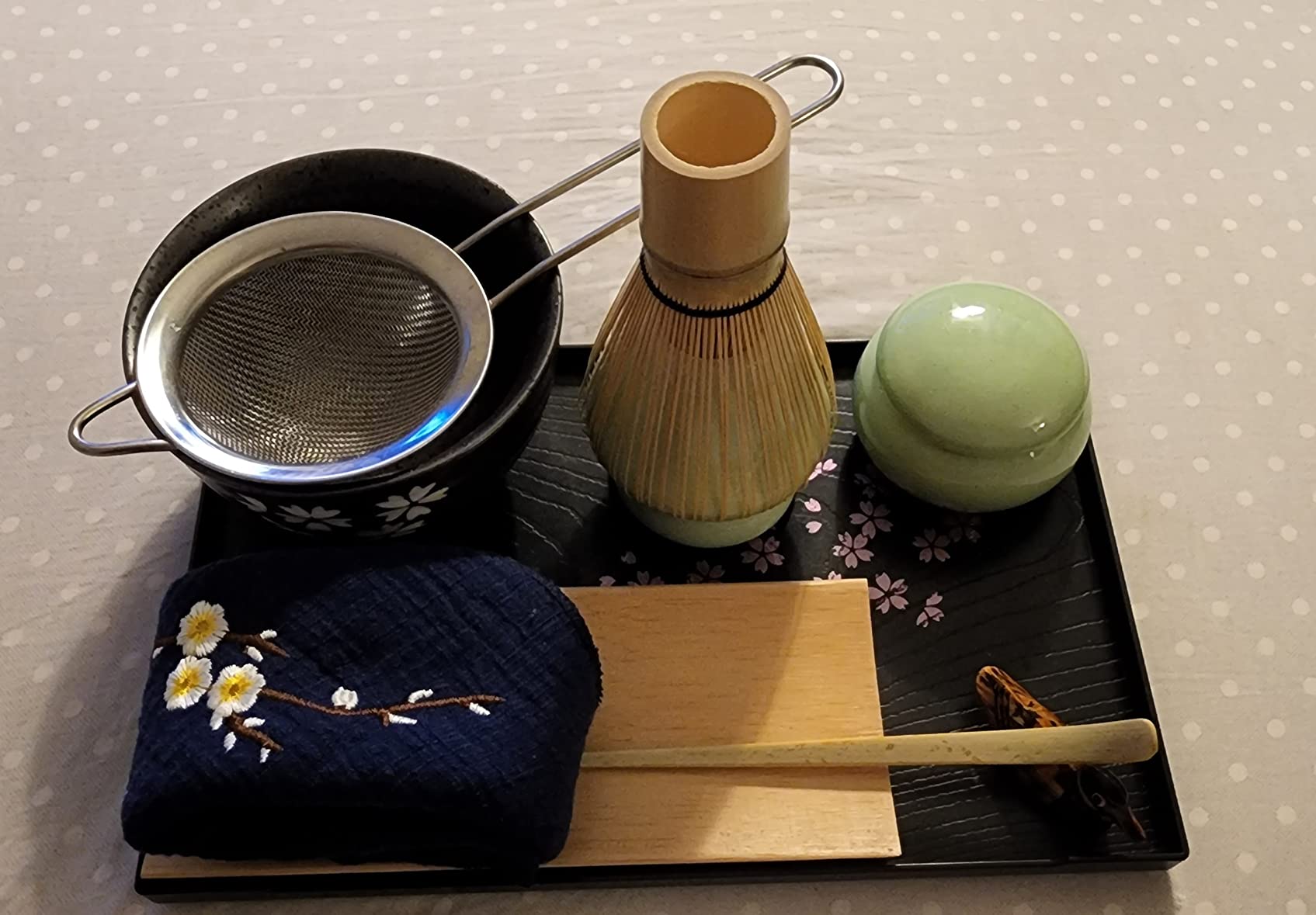 Artcome Traditional Japanese Matcha Tea Set (9Pcs) customer photo 1