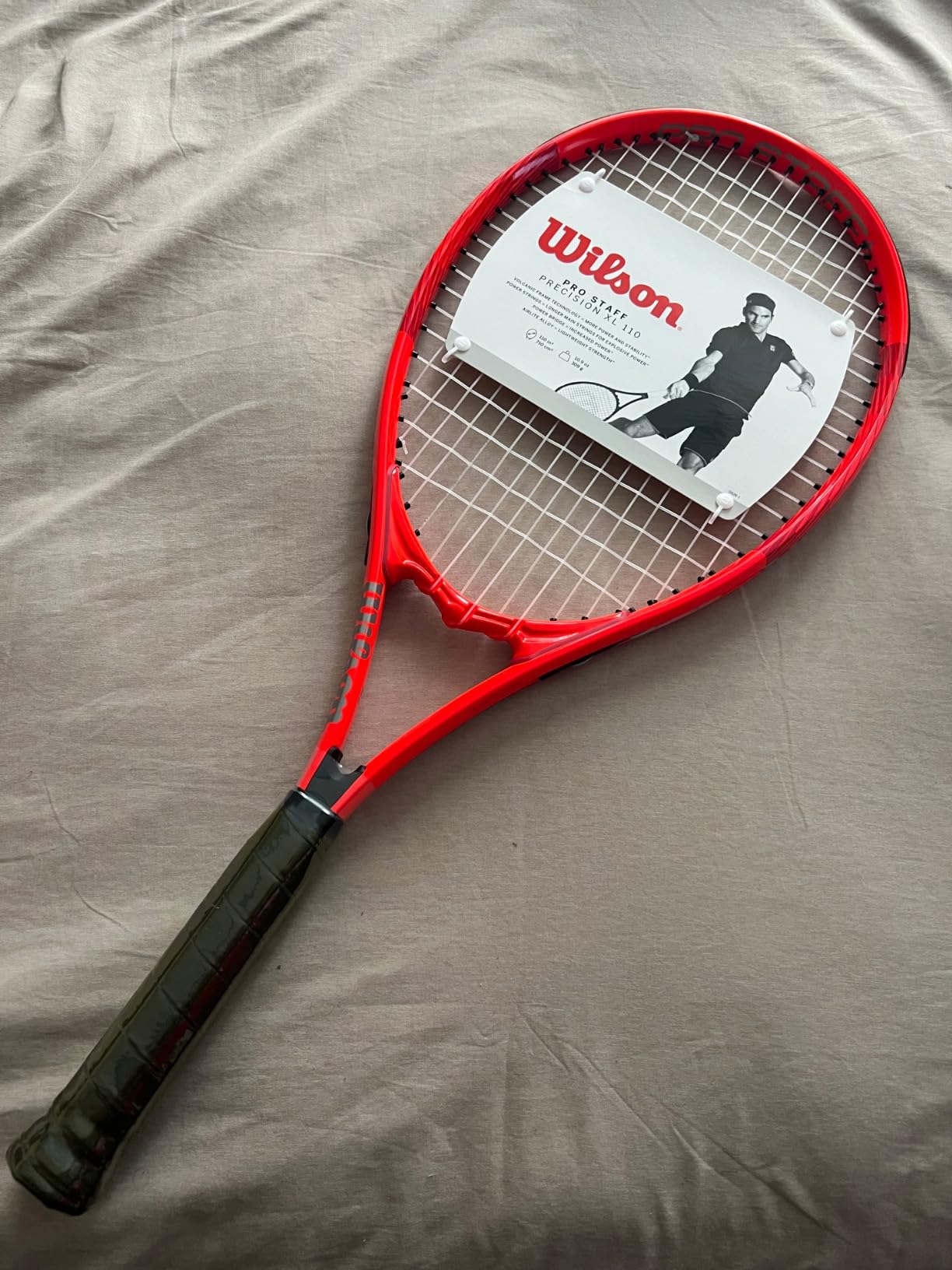Wilson Pro Staff Precision XL 110 Adult Recreational Tennis Racket - Grip Size 3-4 3/8