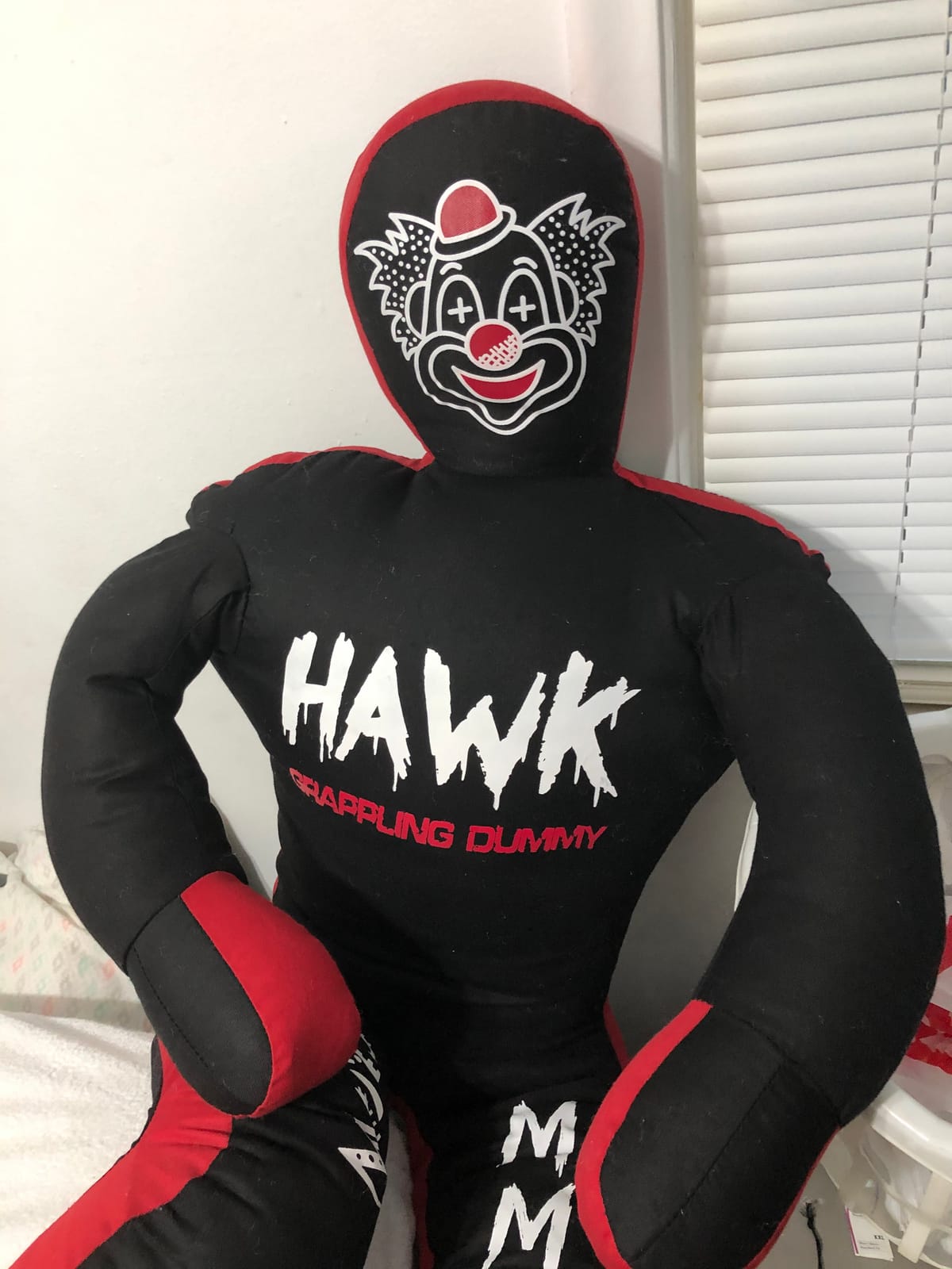 Hawk Sports Clown Grappling Dummy for Combat Sports Mastery, Moveable and Strikeable Punching Dummy for Adults, 5 ft. Boxing Dummy for MMA Jiu-Jitsu, Judo, Karate, and Wrestling Training and Sparring customer photo 1