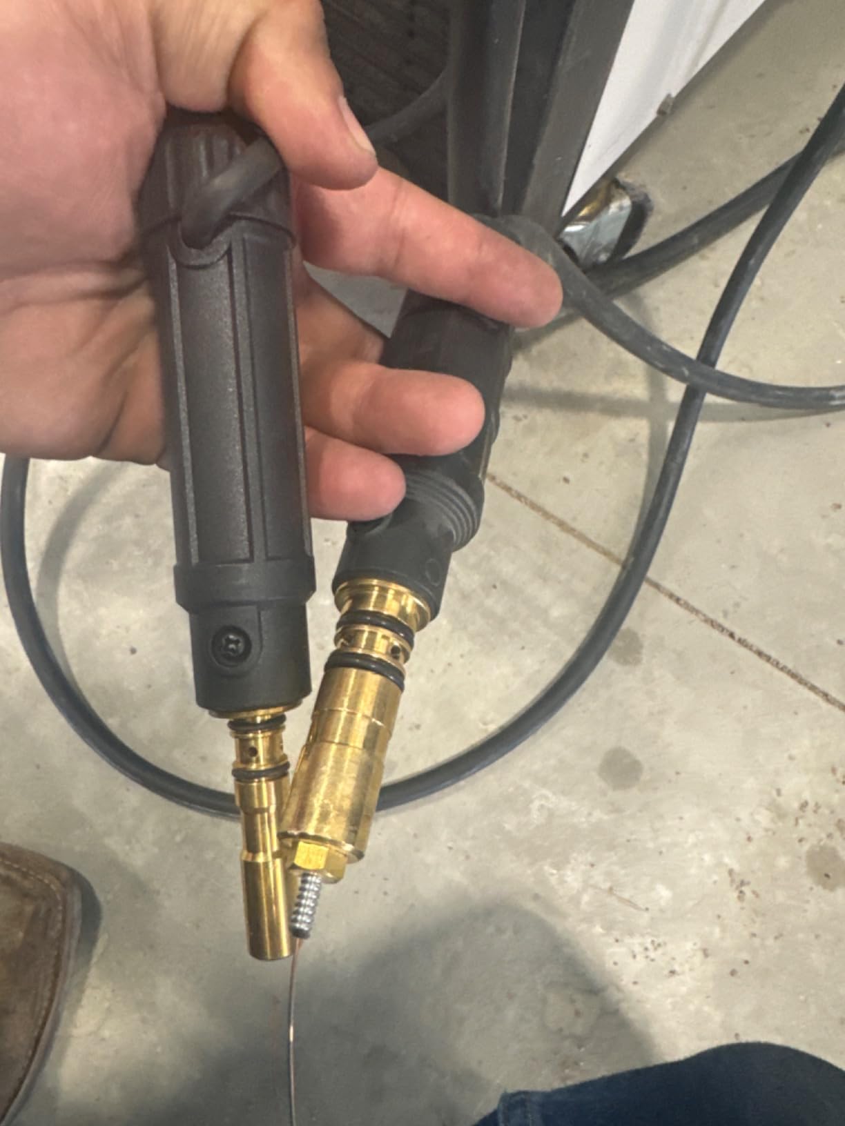 Hobart SpoolRunner 200 Spool Gun for IronMan 240 Welder customer photo 2