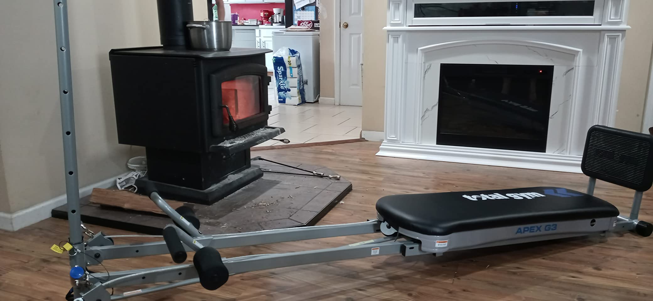 TOTAL GYM APEX G3, Slim-Frame Incline Bodyweight Training Home Exercise Machine, w/ 8 Levels of Resistance, Squat Stand, & Basic Accessory Set customer photo 1