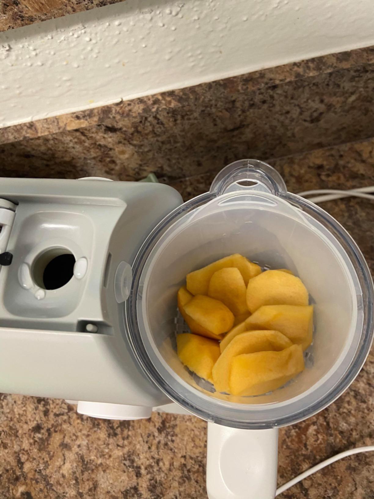 BEABA Babycook Solo 4 in 1 Baby Food Maker, Puree Steamer and Blender for Purees, Grinder with Auto Steam Cooking, Lrg Capacity 1,100 mL/ 37 oz, 27 Servings in 20 Mins, (Charcoal) customer photo 1