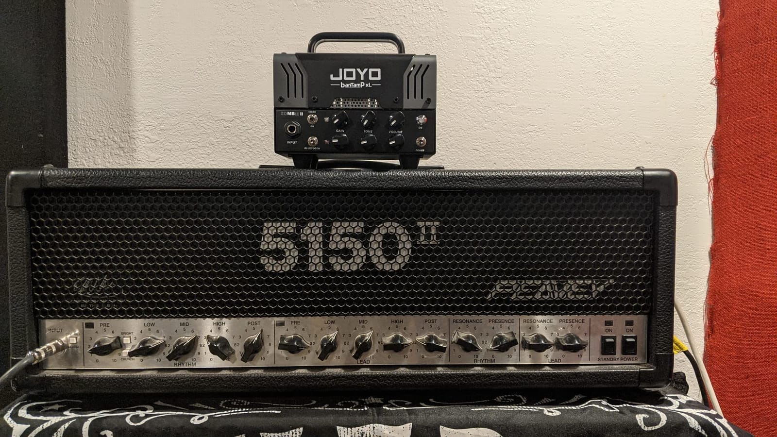 JOYO Zombie-II BanTamp XL Series Mini Amp Head 20W Hybrid Tube 2-Channel Guitar Amplifier with Bluetooth (No Sound, Need Extra Speaker) customer photo 1