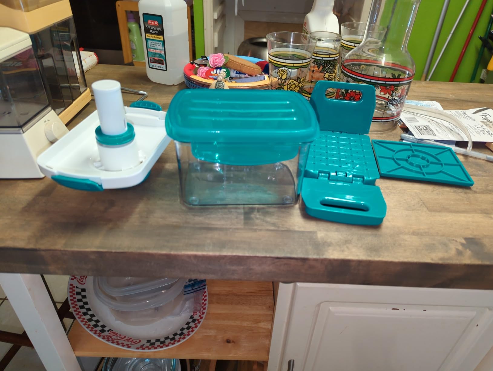 NOYA Adjustable Tofu Press with Marinating Lid, Dishwasher Safe, BPA Free | Adjustable Press for Any Thickness, Tofu Cheese Paneer, Evenly, No Crack, Marinate, No Mess, Hands-Free, Save Paper Towels customer photo 1