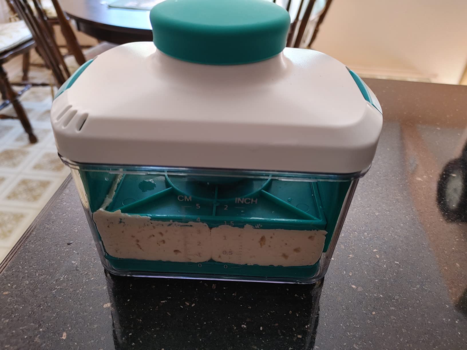 NOYA Adjustable Tofu Press with Marinating Lid, Dishwasher Safe, BPA Free | Adjustable Press for Any Thickness, Tofu Cheese Paneer, Evenly, No Crack, Marinate, No Mess, Hands-Free, Save Paper Towels customer photo 2