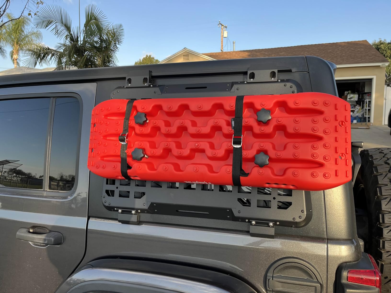 X-BULL New Recovery Traction Tracks Tire Ladder for Sand Snow Mud 4WD(Orange) customer photo 2