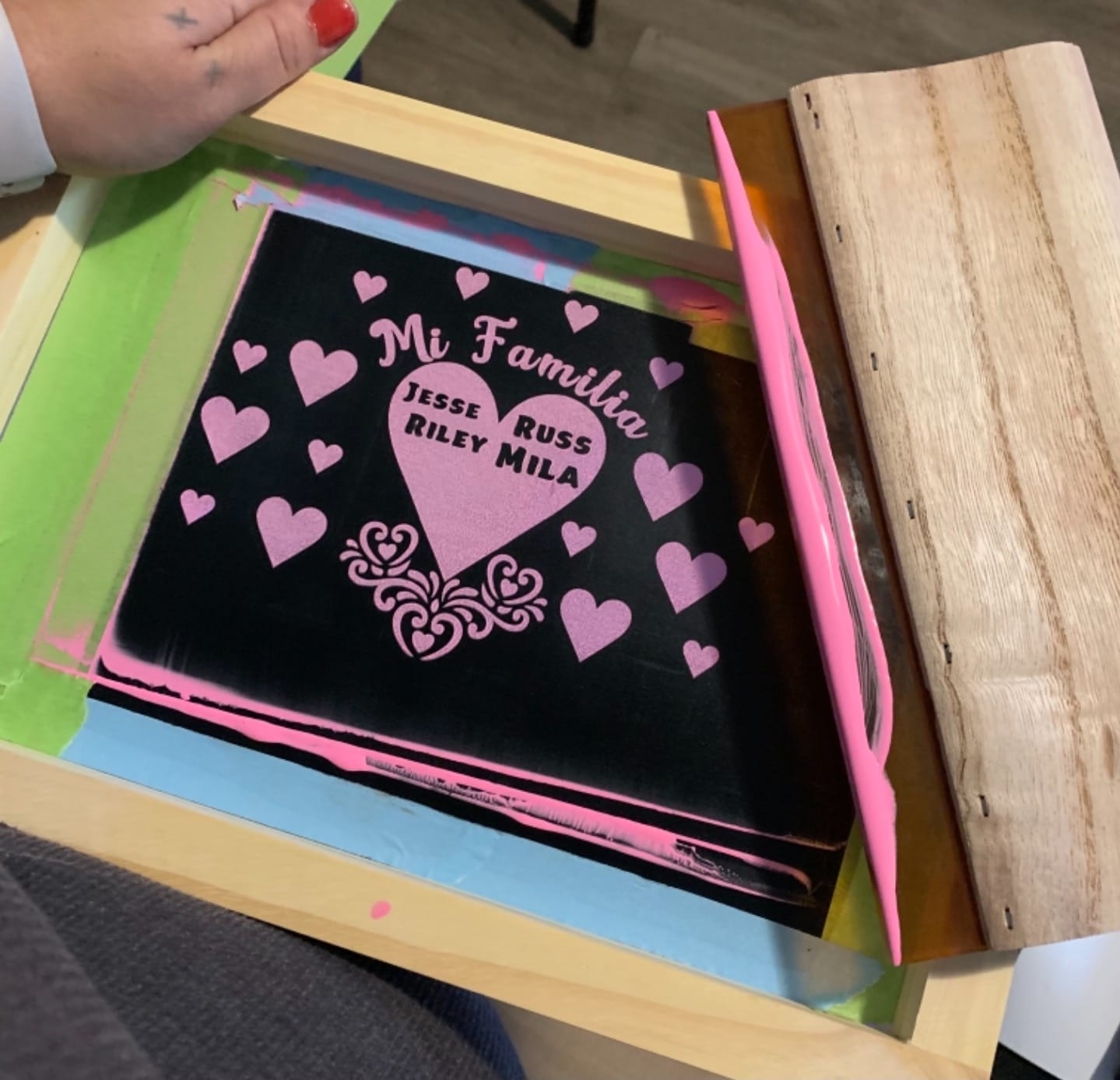 Caydo 23 Pieces Screen Printing Starter Kit, 3 Wood Frames with Mesh customer photo 1