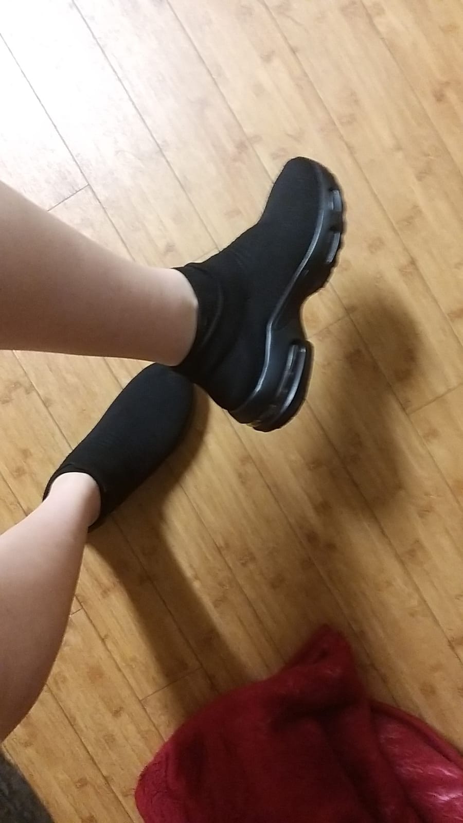 YHOON Women's Walking Shoes Slip-On – Comfortable Work Shoes for Standing All Day, Breathable Air Cushion Nursing Sneakers customer photo 2