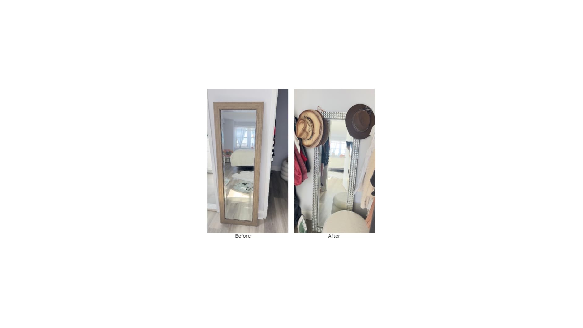 Diflart Peel and Stick Mirror Glass Square Mosaic Backsplash Tile, 5 Sheets customer photo 1