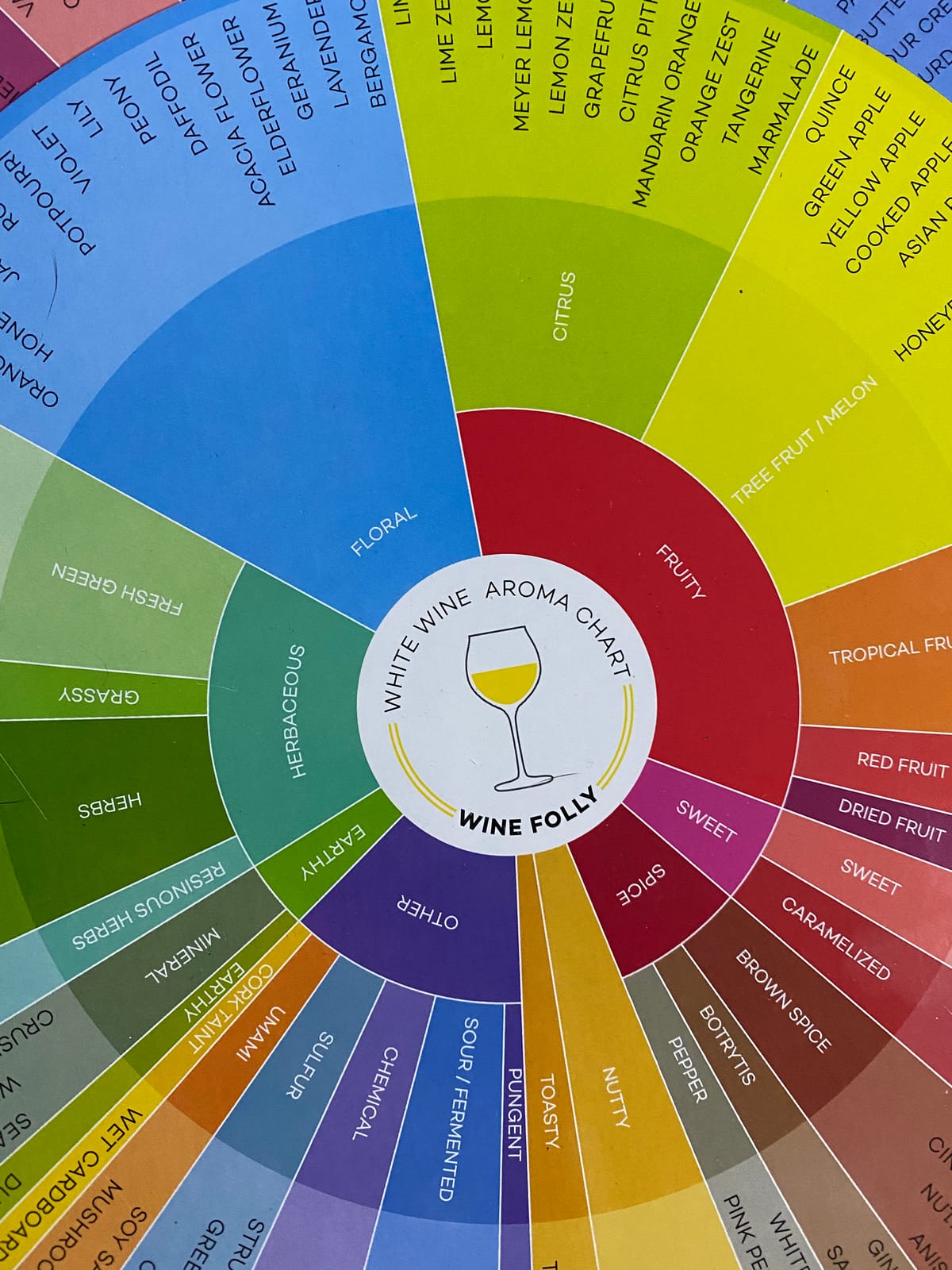 Wine Folly Wine Aroma Wheel Charts – 4-Pack for Red, White, Rosé & Sparkling | Wine Tasting Guide with Aromatic Compound Info | Durable, Glossy Educational Chart Set customer photo 1
