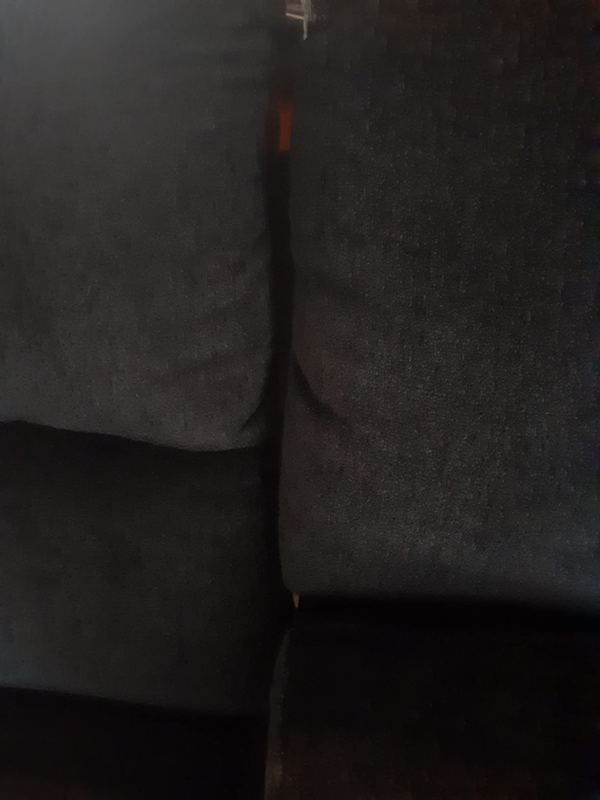 Signature Design by Ashley Draycoll Wall Hugger Reclining Couch, Slate customer photo 1