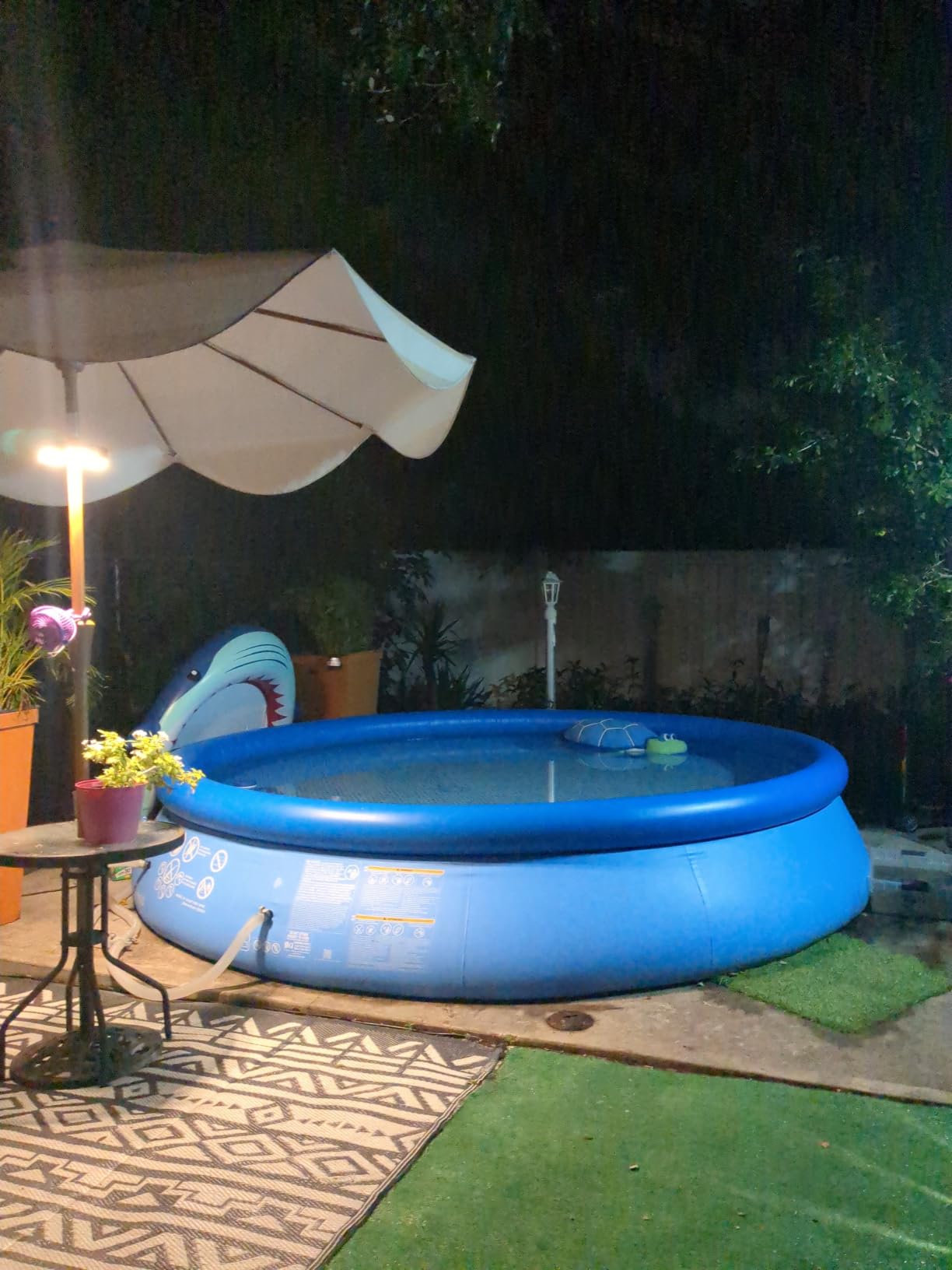 Intex Easy Set 8ft x 24in Inflatable Ring Above Ground Pool Set w/Pump customer photo 1