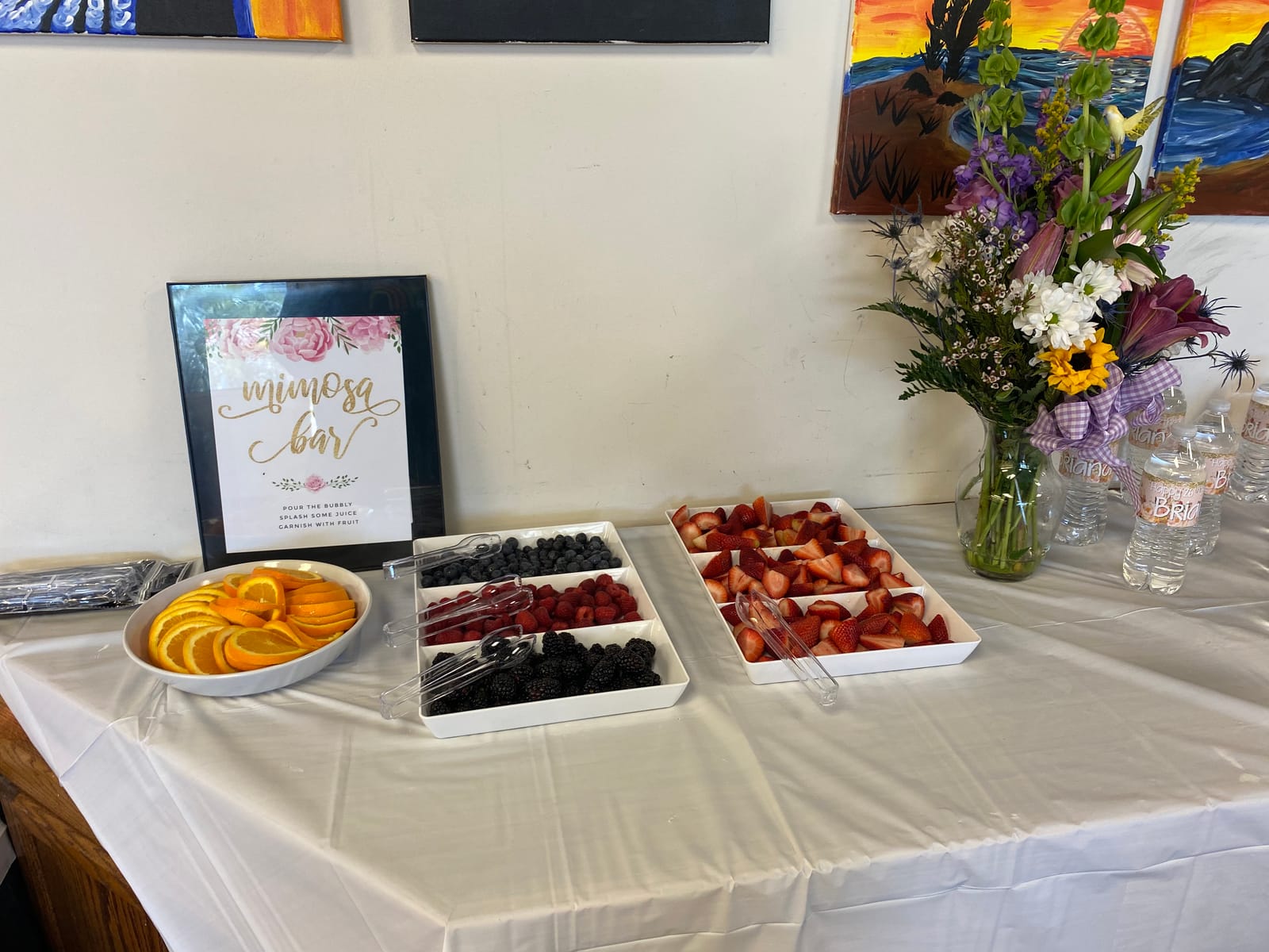 US Acrylic Avant White Plastic Divided Serving Trays (Set of 3) 15” x 10” | Large Reusable 3-Section Party Platters | Serve Appetizers, Fruit, Veggies, & Desserts | BPA-Free & Made in USA customer photo 1